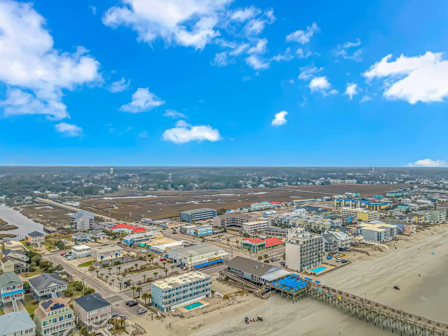 125 Atlantic Avenue Unit F - Pet Friendly! Walk To The Beach and Pier! 1BR -1BA - Sleeps 2-4 guests!