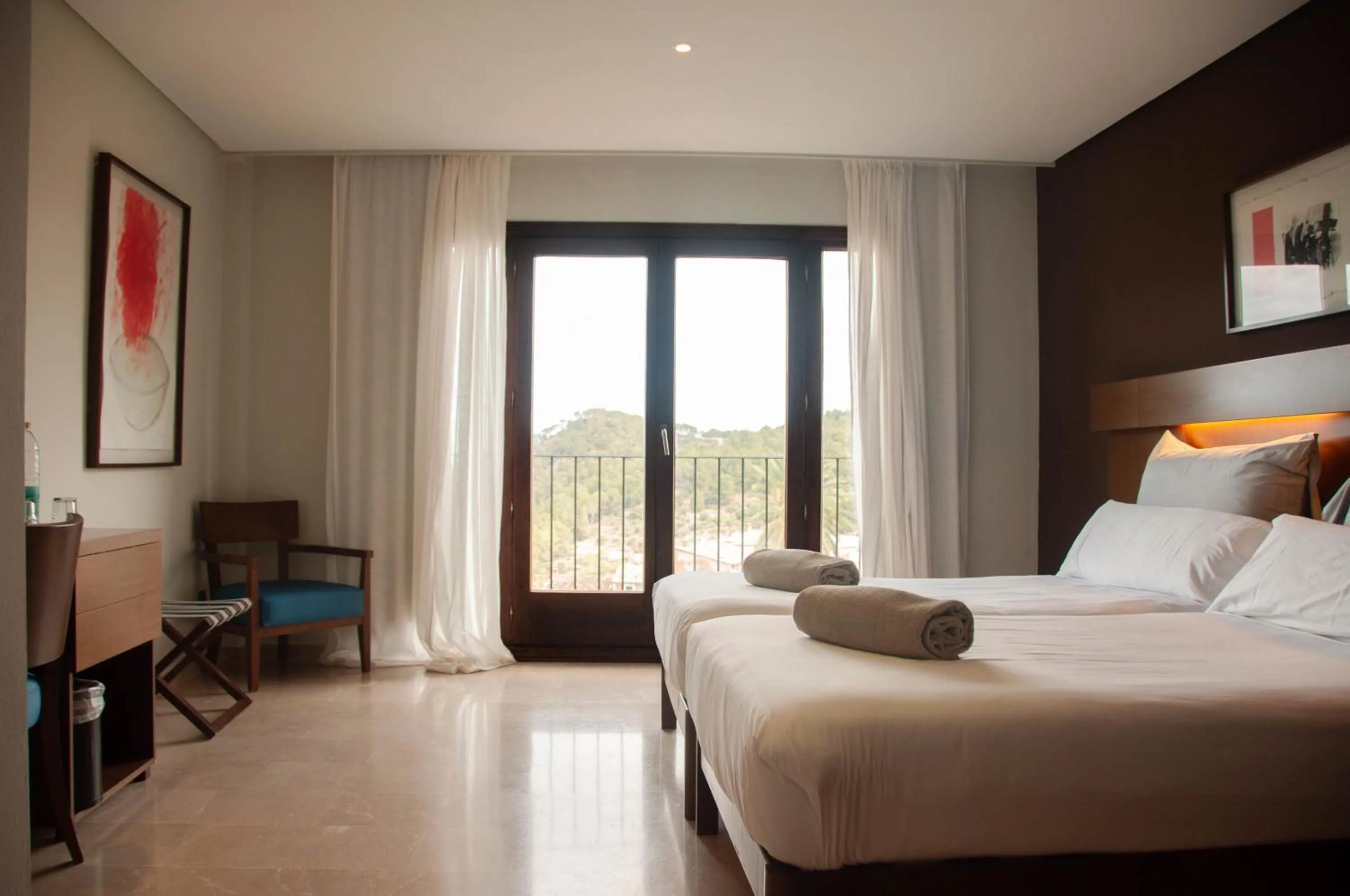 Bedroom, Bed in Maristel Hotel & Spa - Adults Only