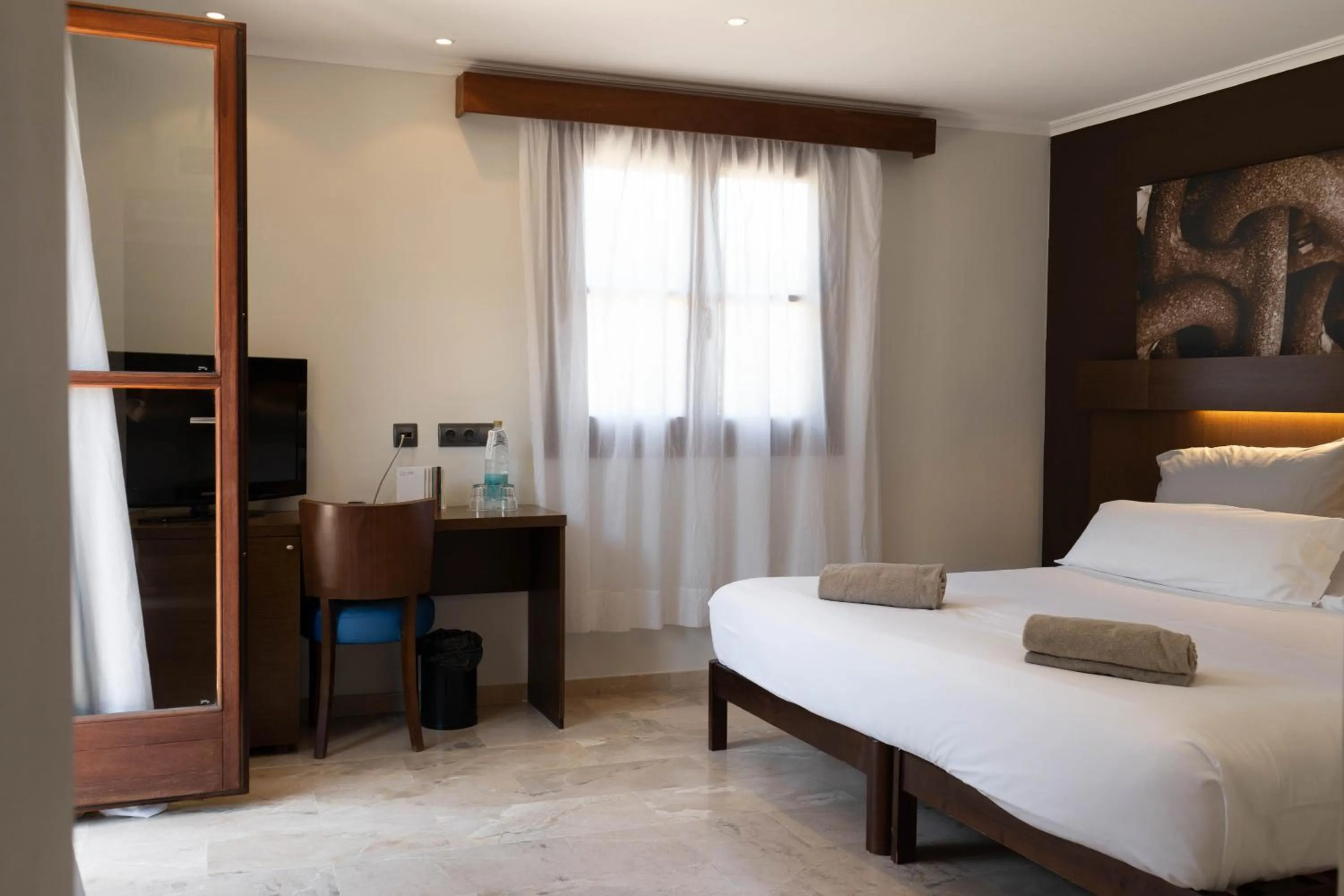 Bedroom, Bed in Maristel Hotel & Spa - Adults Only