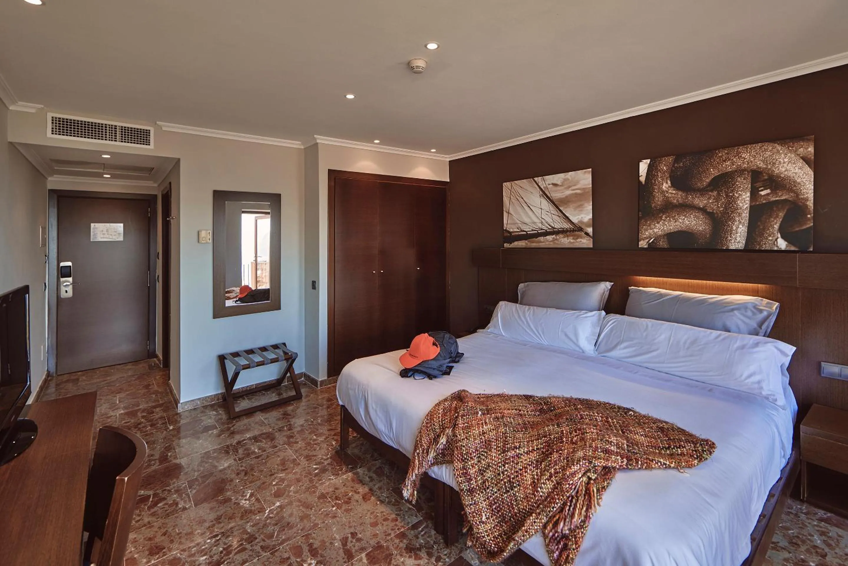 Photo of the whole room, Bed in Maristel Hotel & Spa - Adults Only