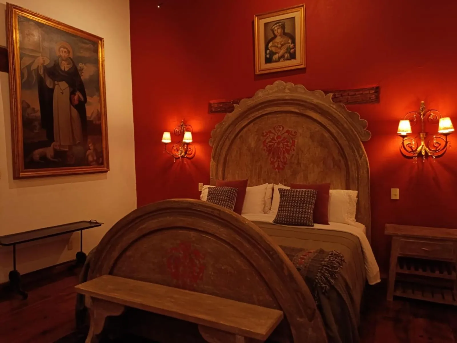 Bed in El Edén Hotel Boutique