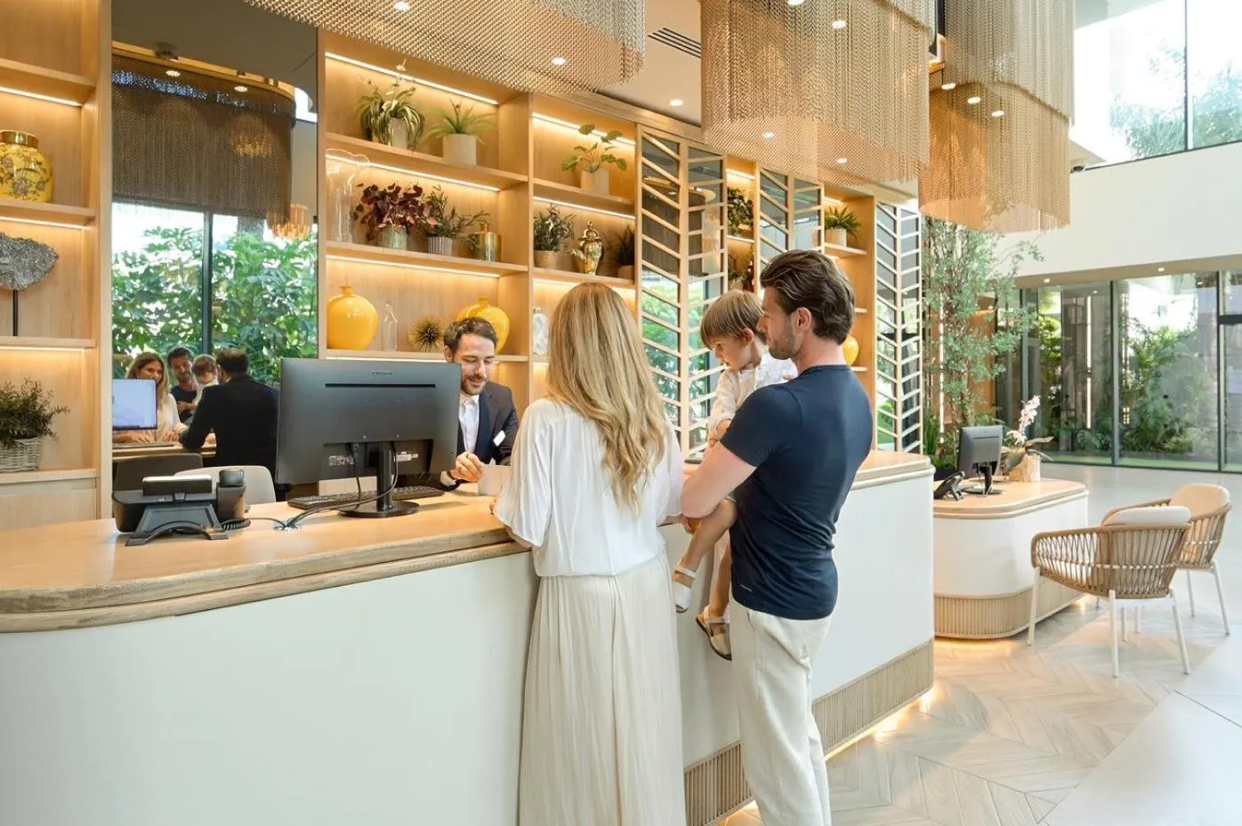 Lobby or reception in Port Alicante City & Beach