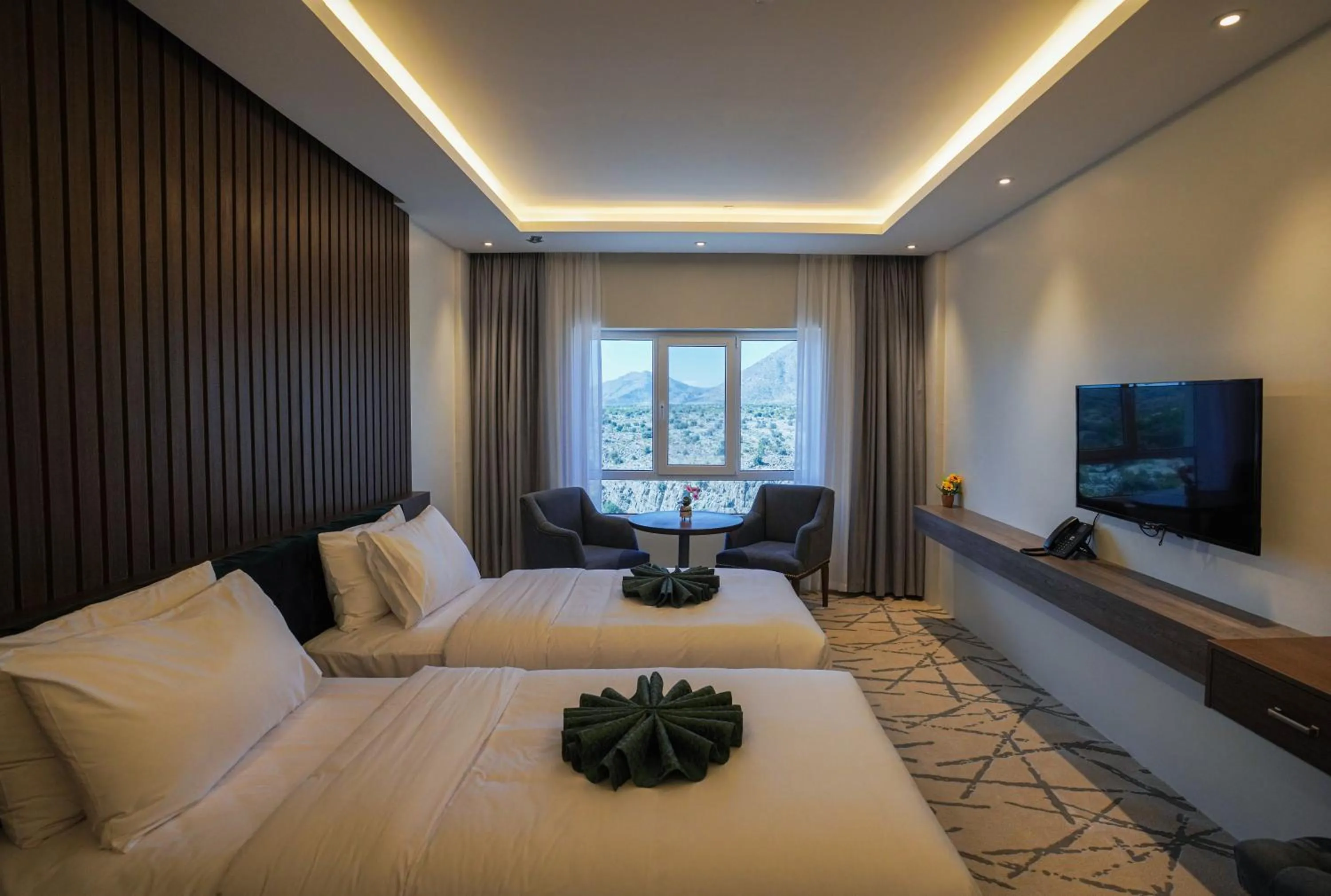 Bed in Green View Hotel, Jabal Akhdar