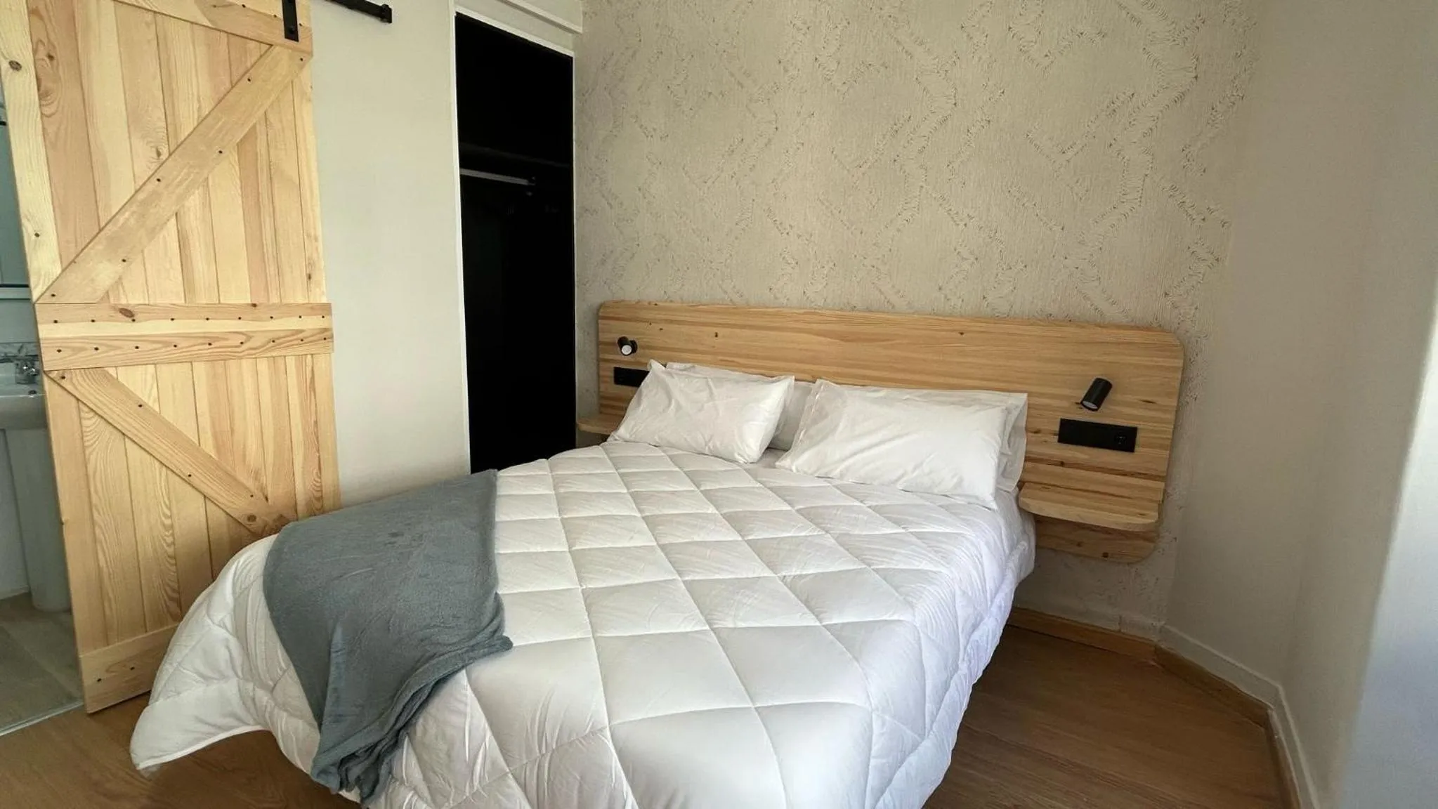 Bed in Hotel Nautico