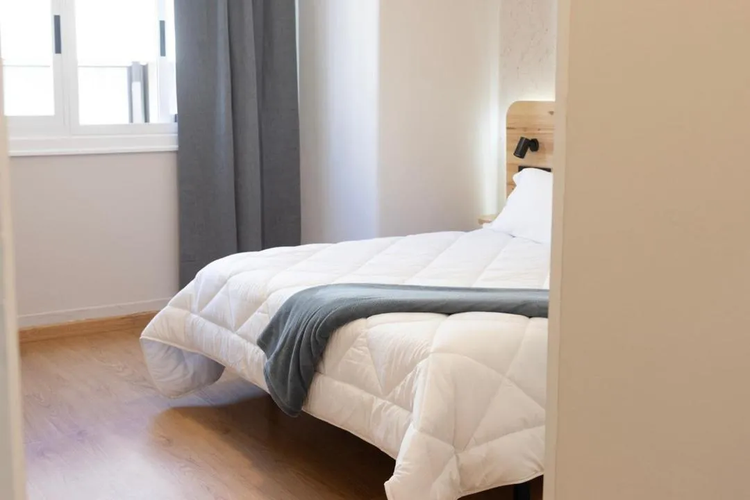 Bed in Hotel Nautico