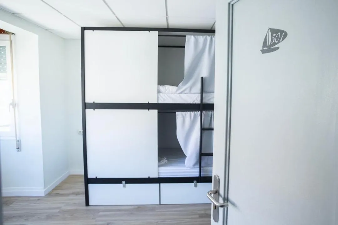 Bed in Hotel Nautico