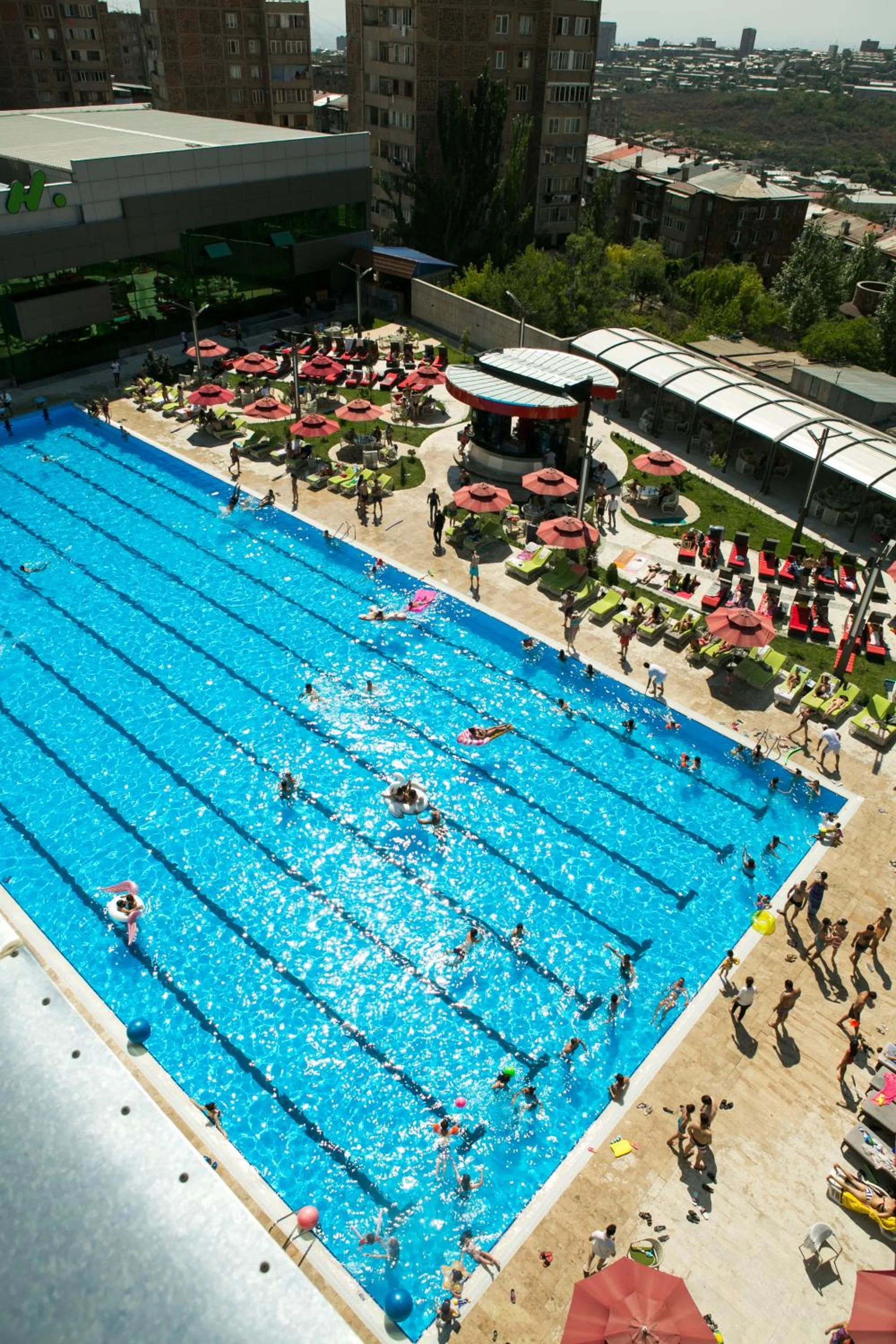 Swimming pool in Hills Resort Hotel