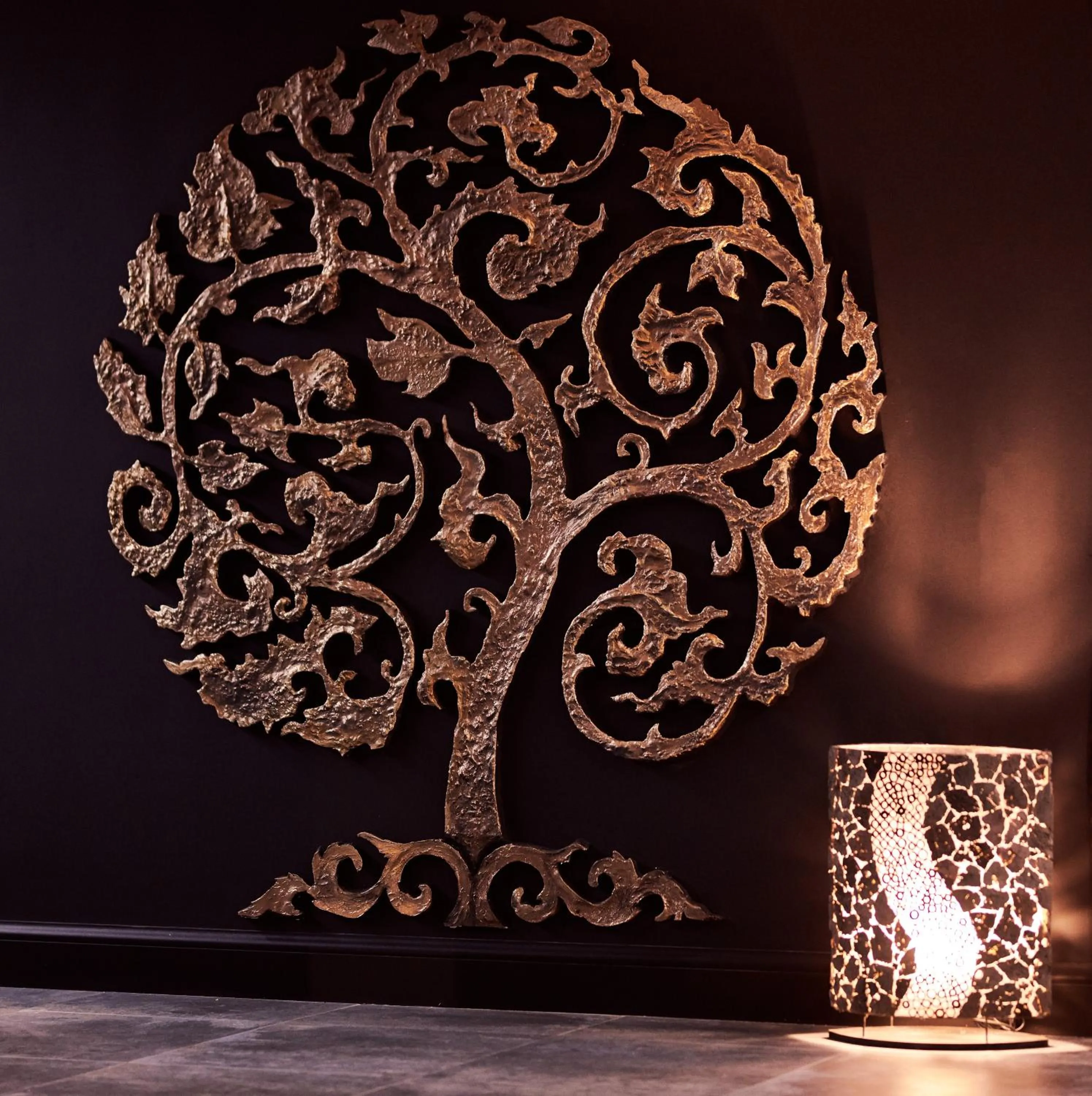 Decorative detail in Hills Resort Hotel