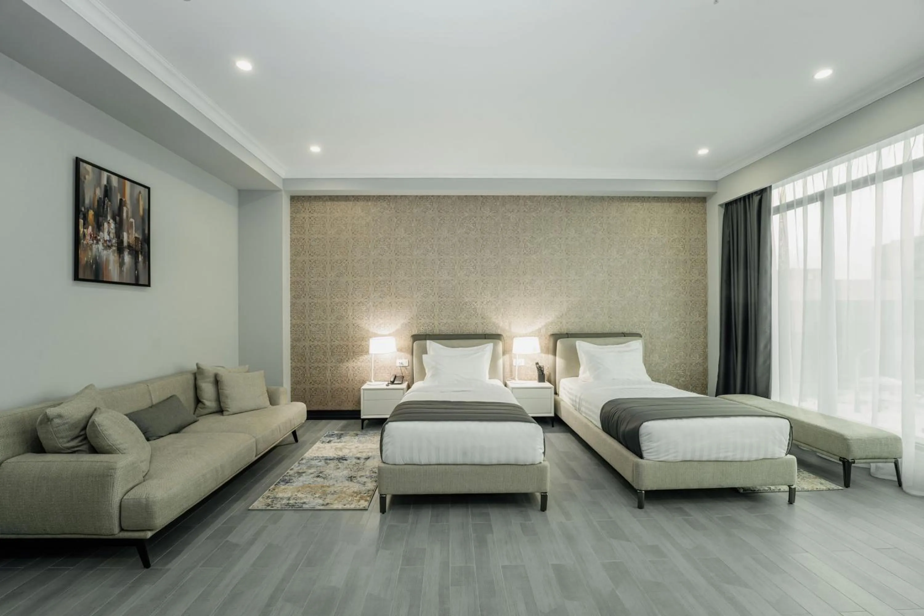 Photo of the whole room, Bed in Hills Resort Hotel