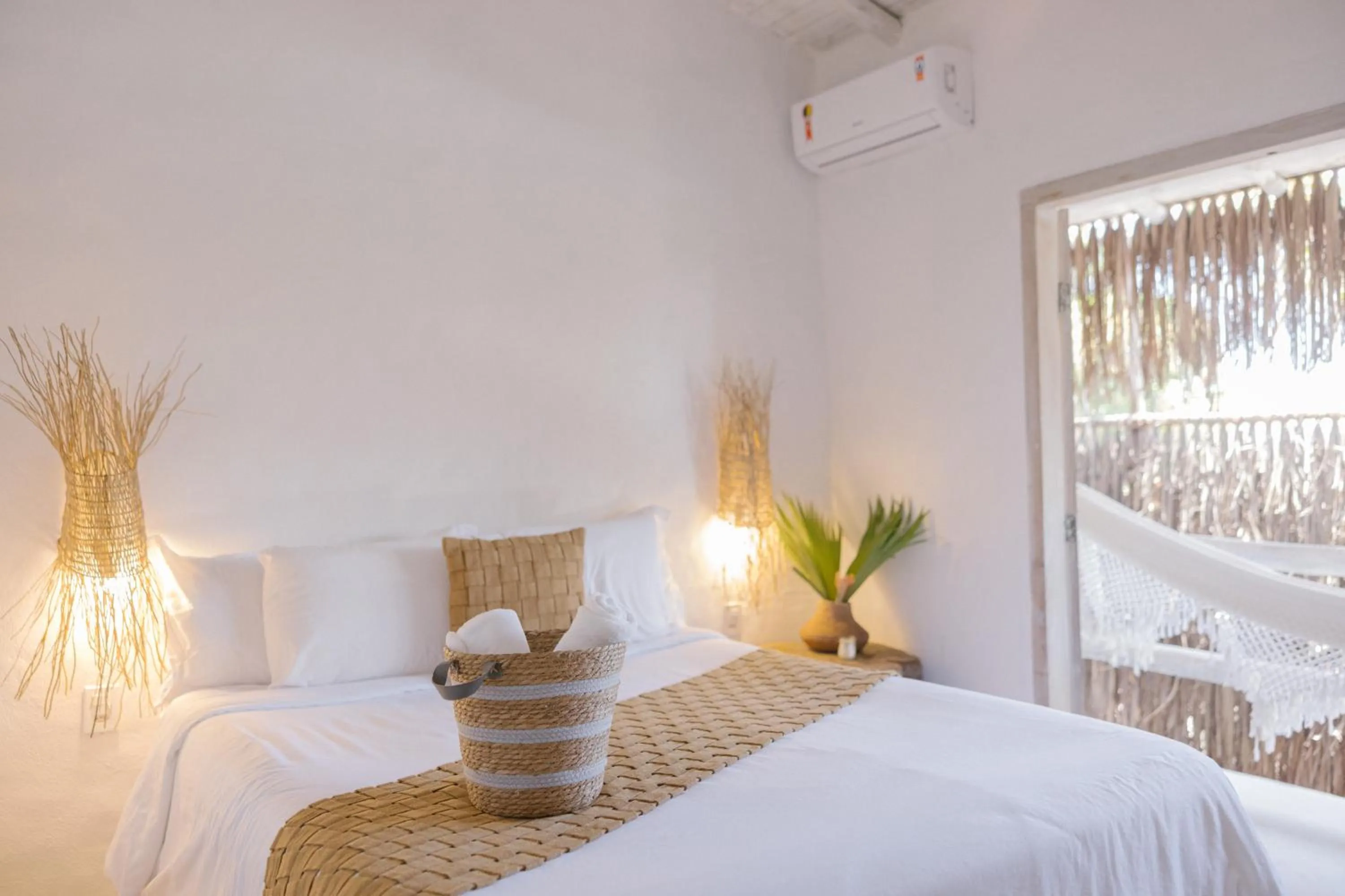 Bed in Pousada Villa Cacau