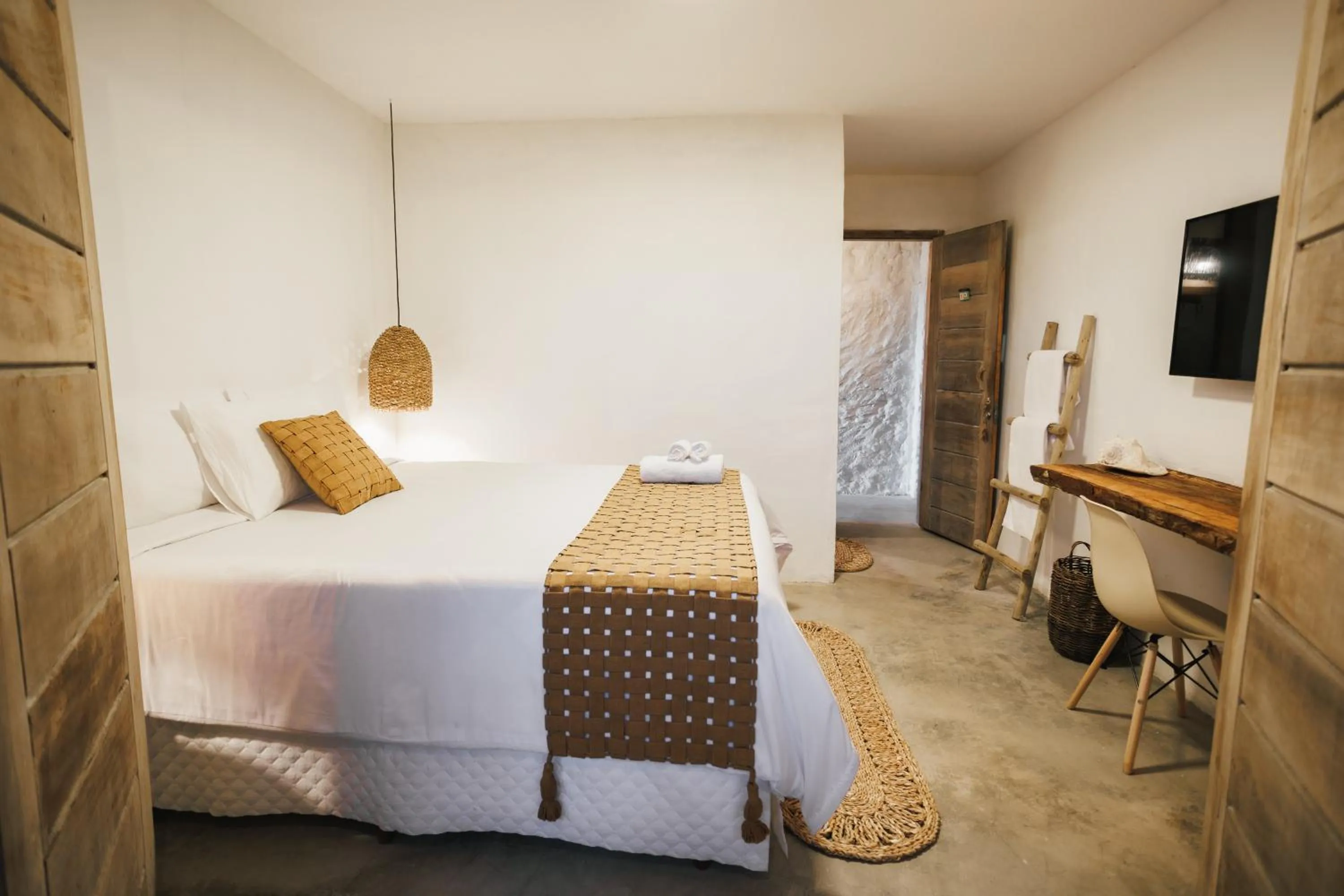 Bed in Pousada Villa Cacau