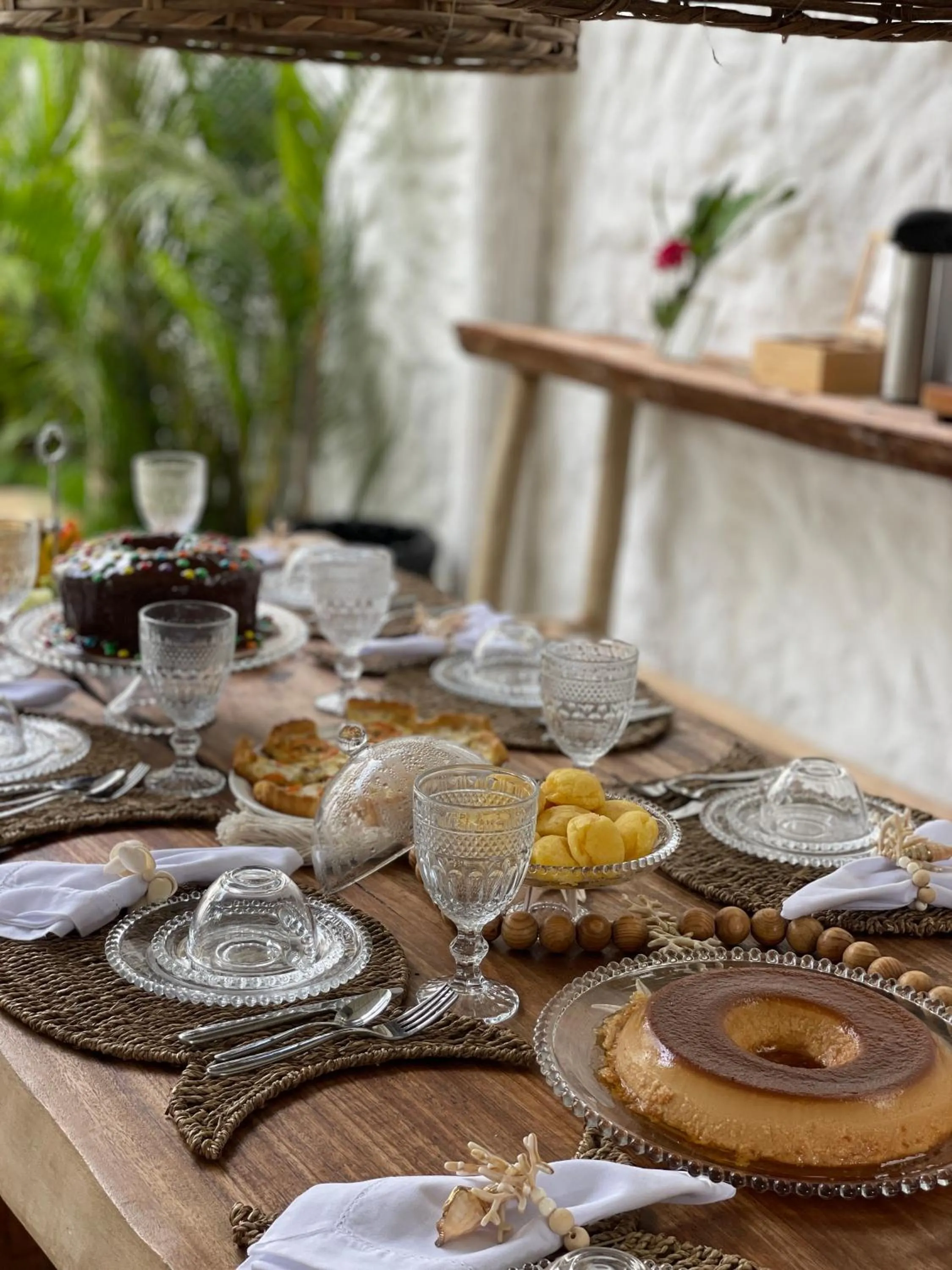 Breakfast in Pousada Villa Cacau