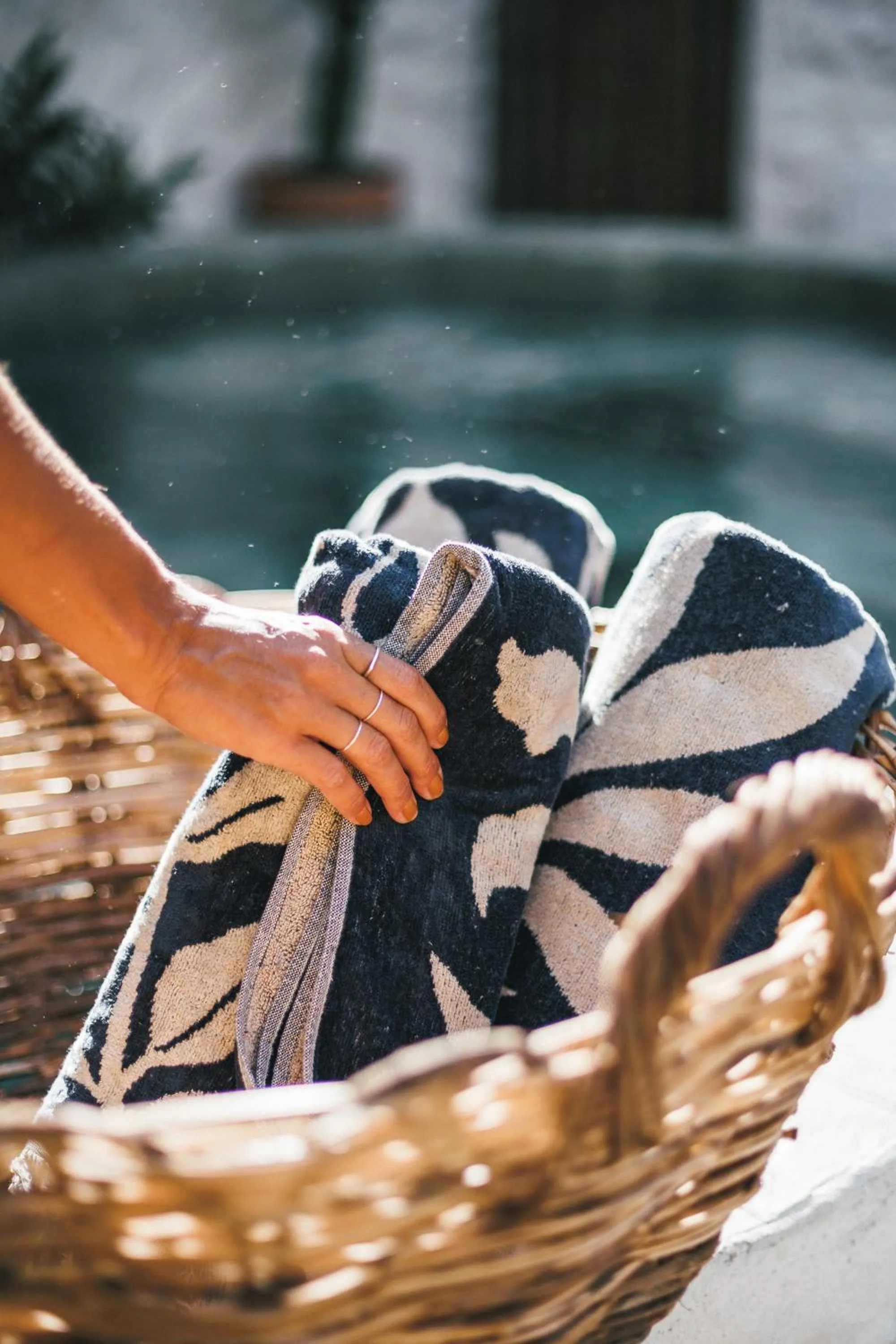 Pool view in Pousada Villa Cacau