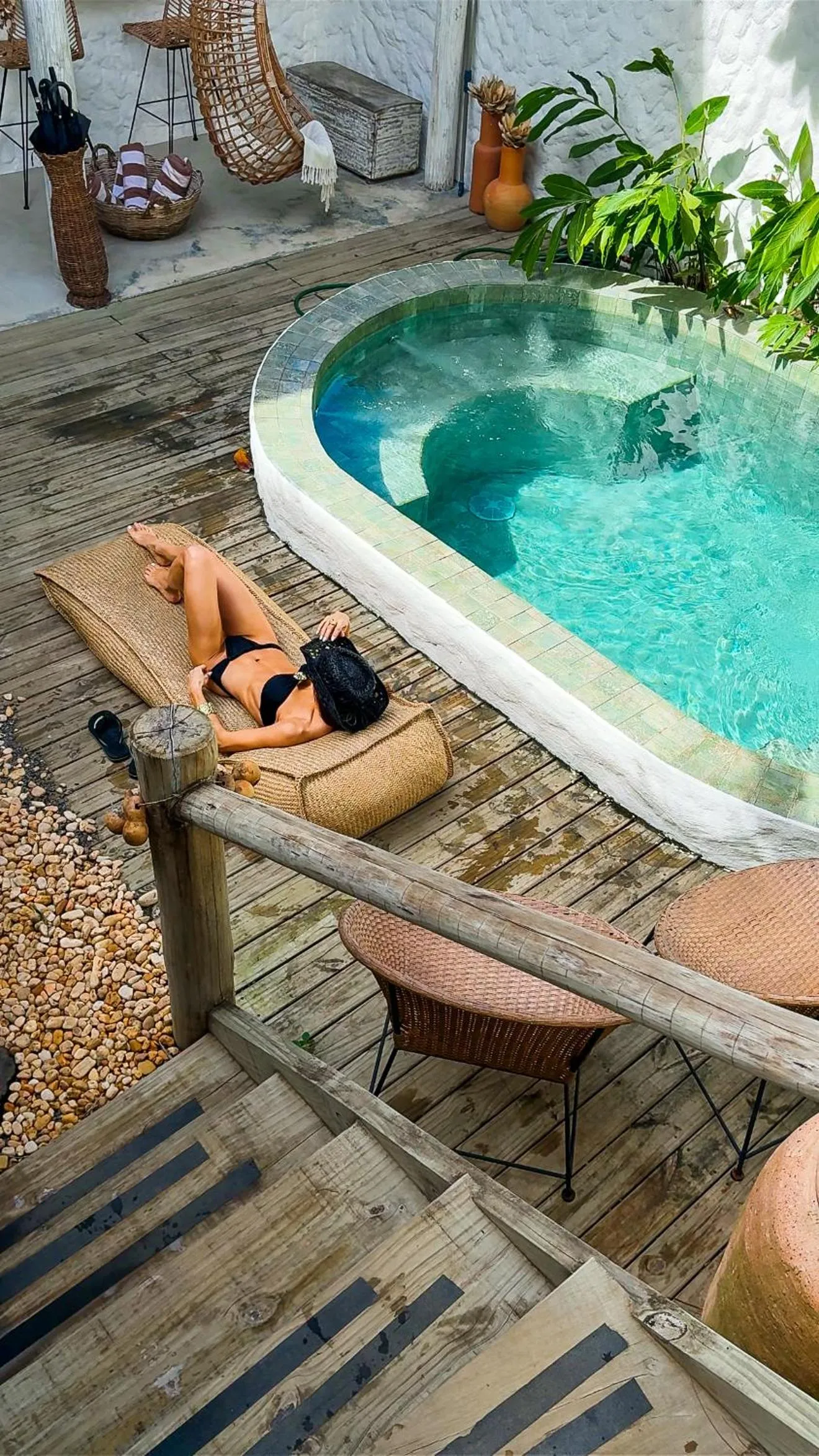 Natural landscape in Pousada Villa Cacau