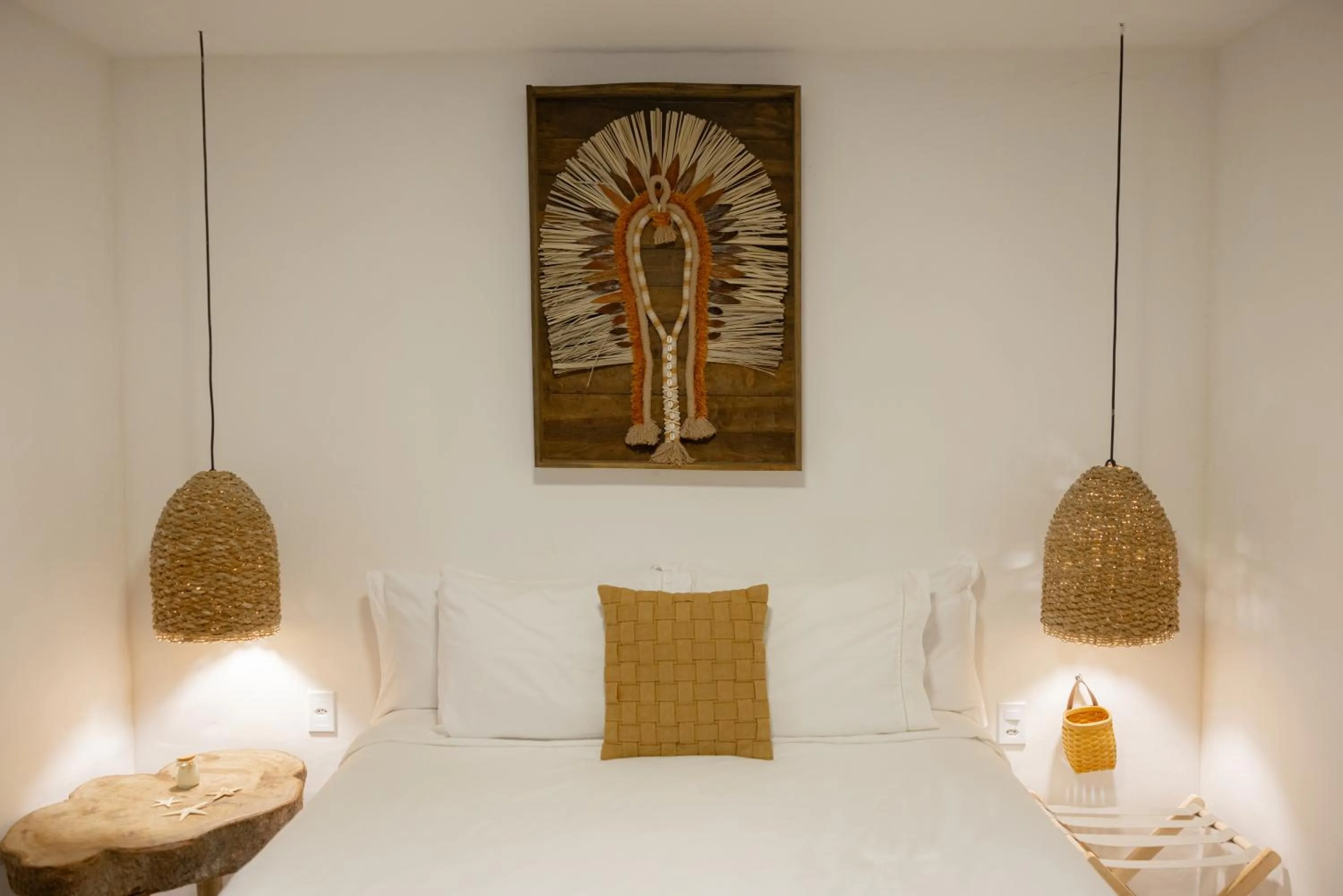 Bed in Pousada Villa Cacau