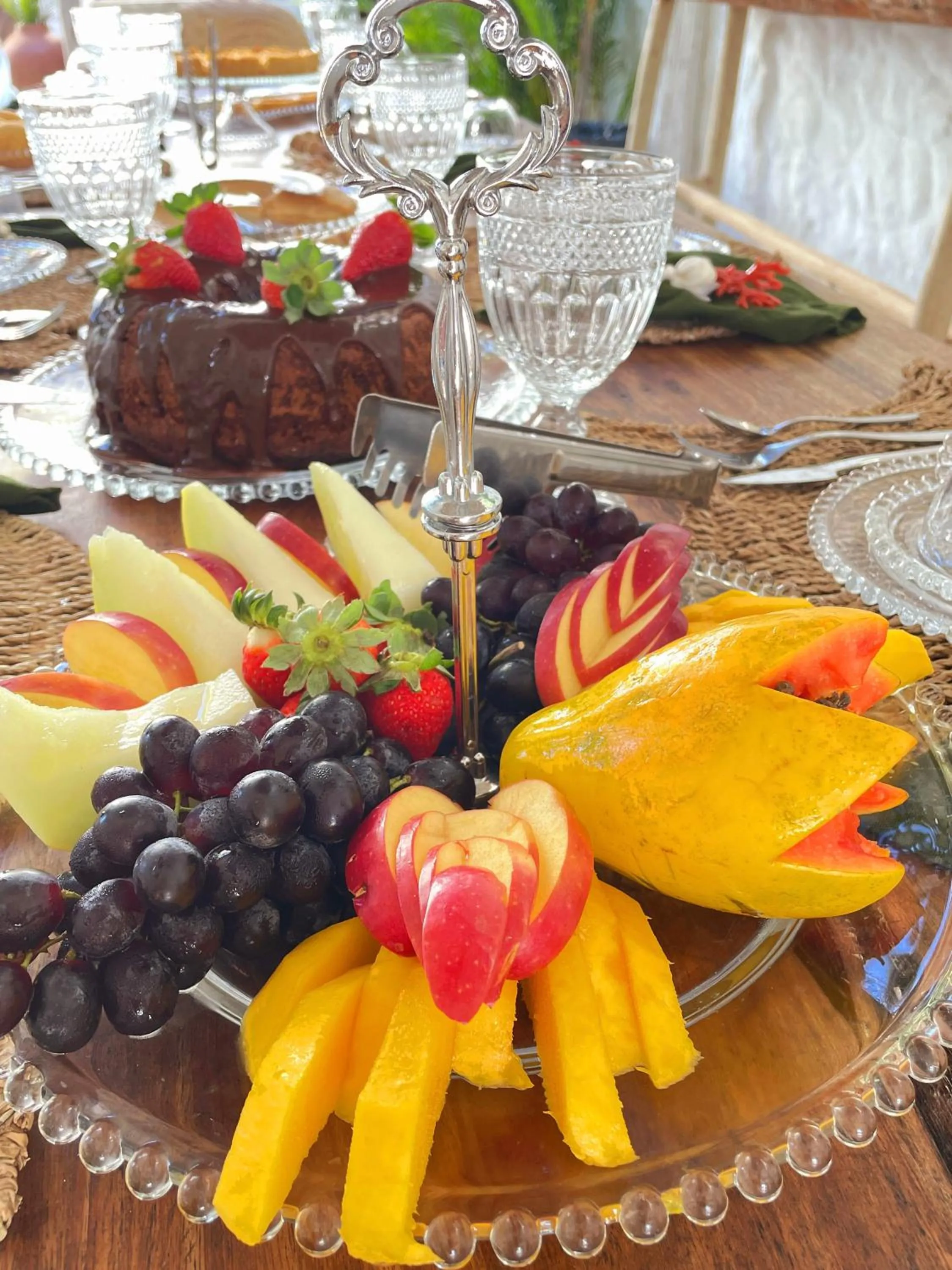 Breakfast in Pousada Villa Cacau