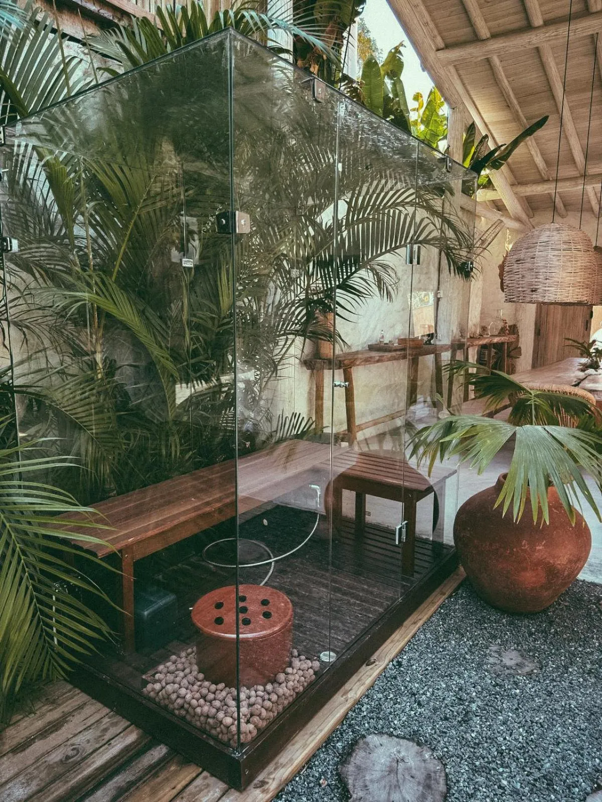 Patio in Pousada Villa Cacau