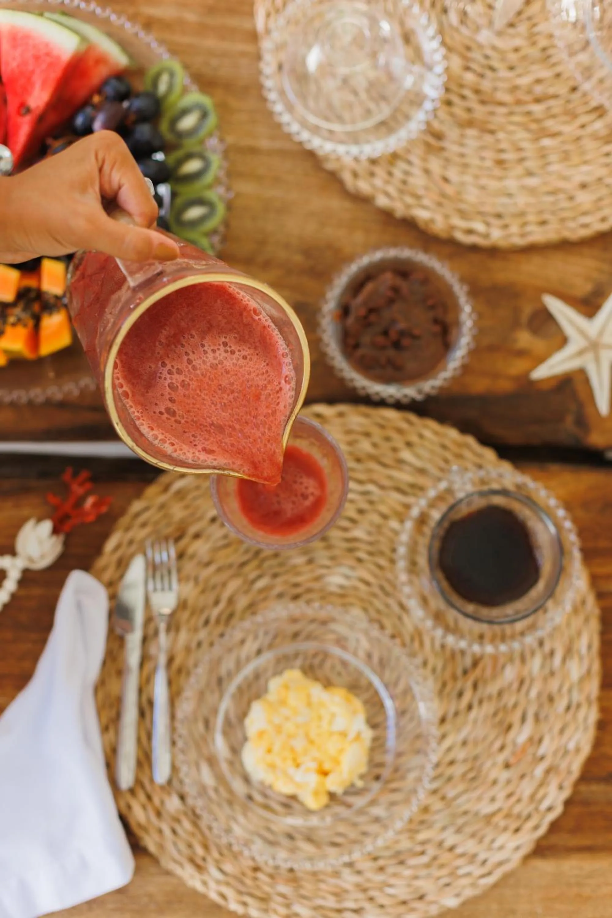 Breakfast in Pousada Villa Cacau