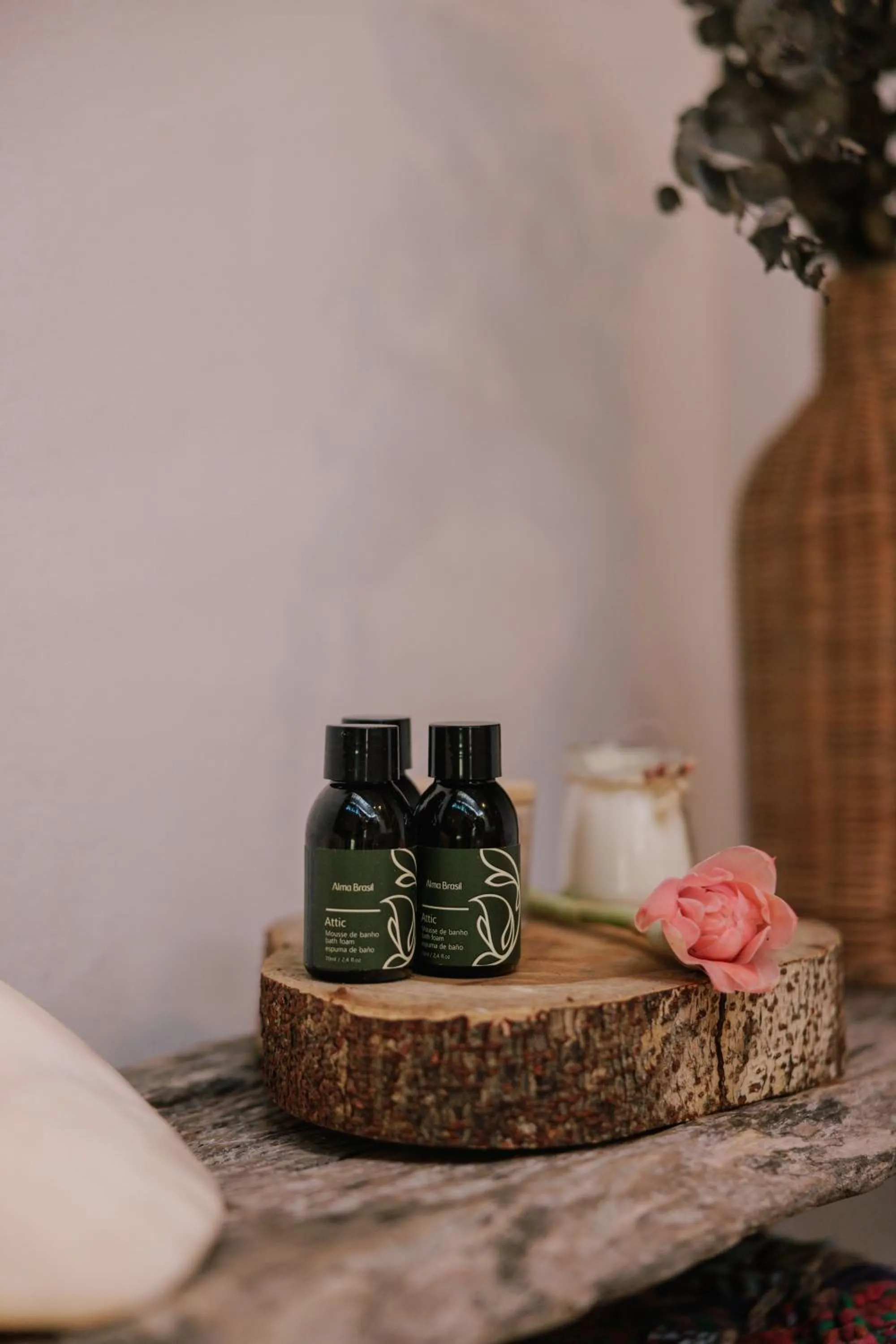 Decorative detail in Pousada Villa Cacau