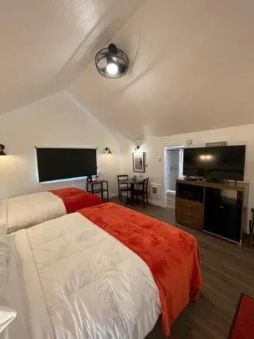 Bed in The Seaview Cottages