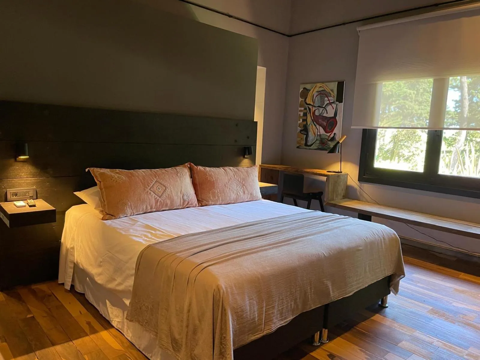 Bed in Be House Suites & Spa