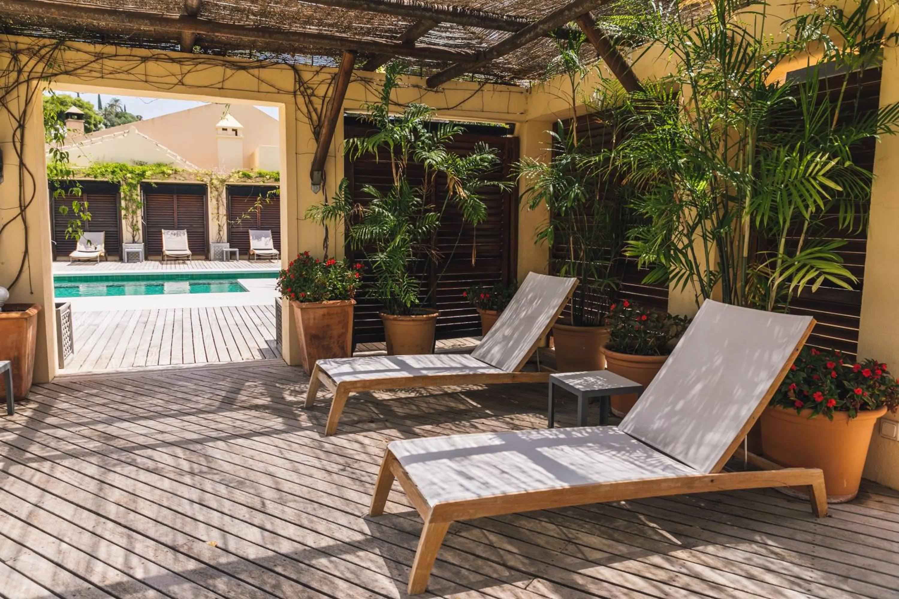 Pool view in Rio Real Golf & Hotel