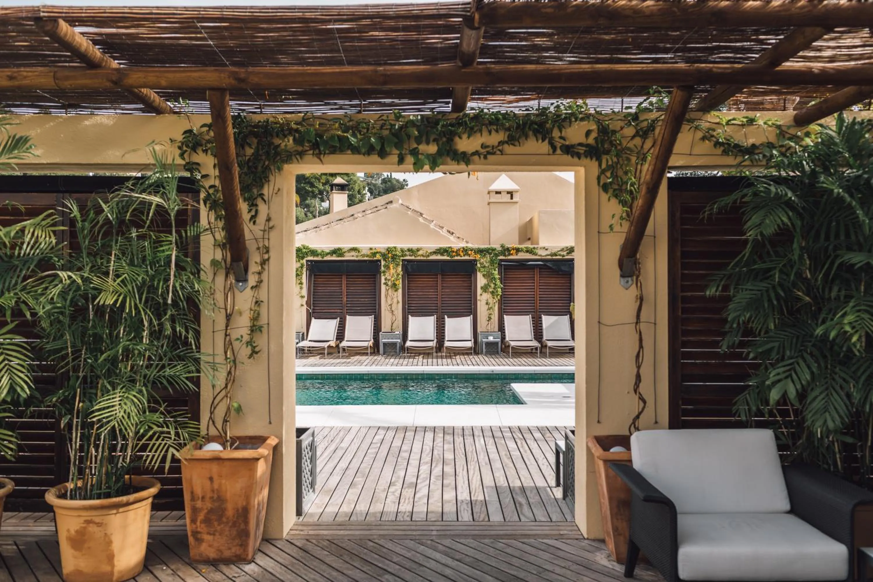 Pool view in Rio Real Golf & Hotel