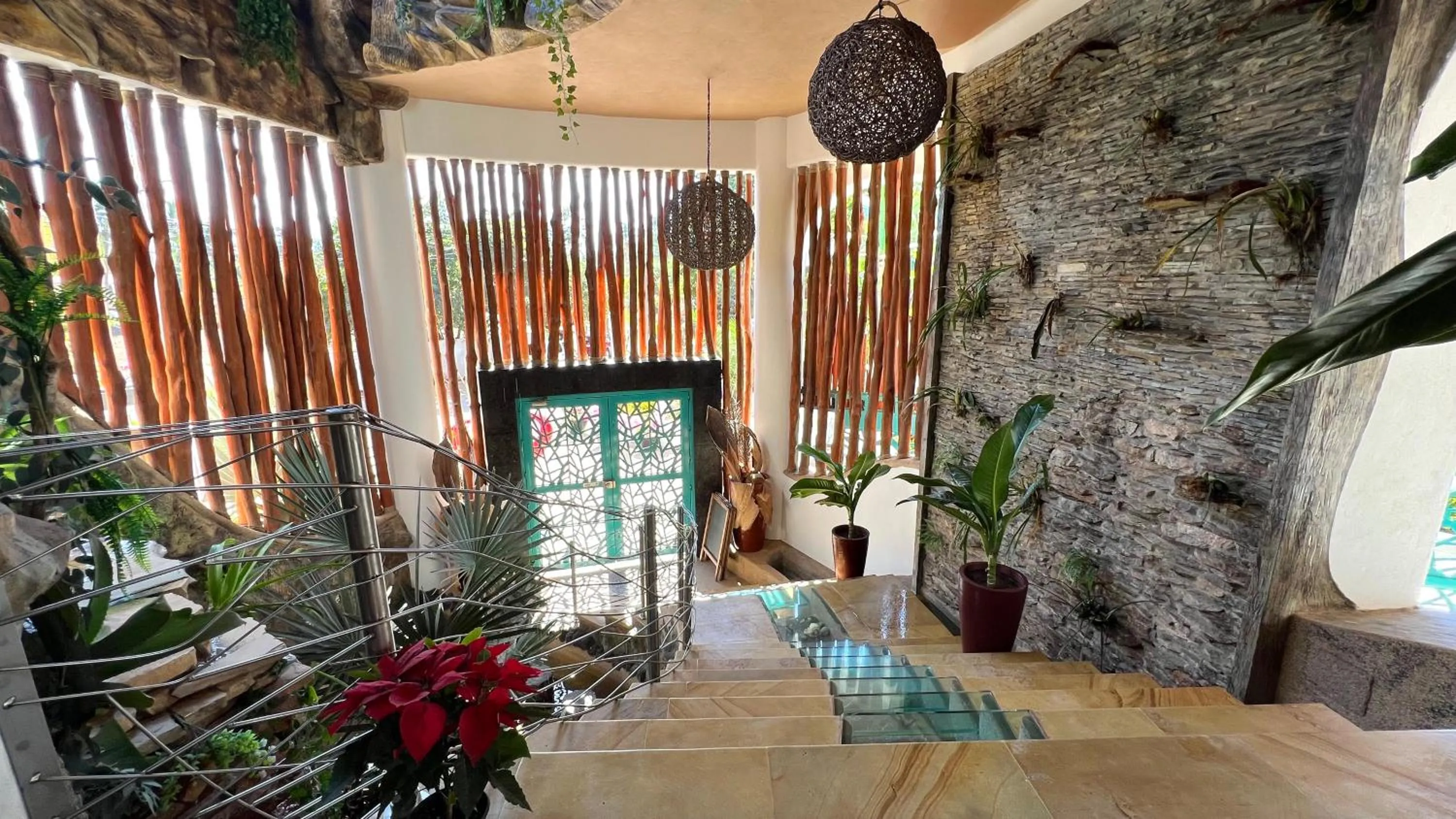 Decorative detail in Sunset Island Villas Riviera Nayarit