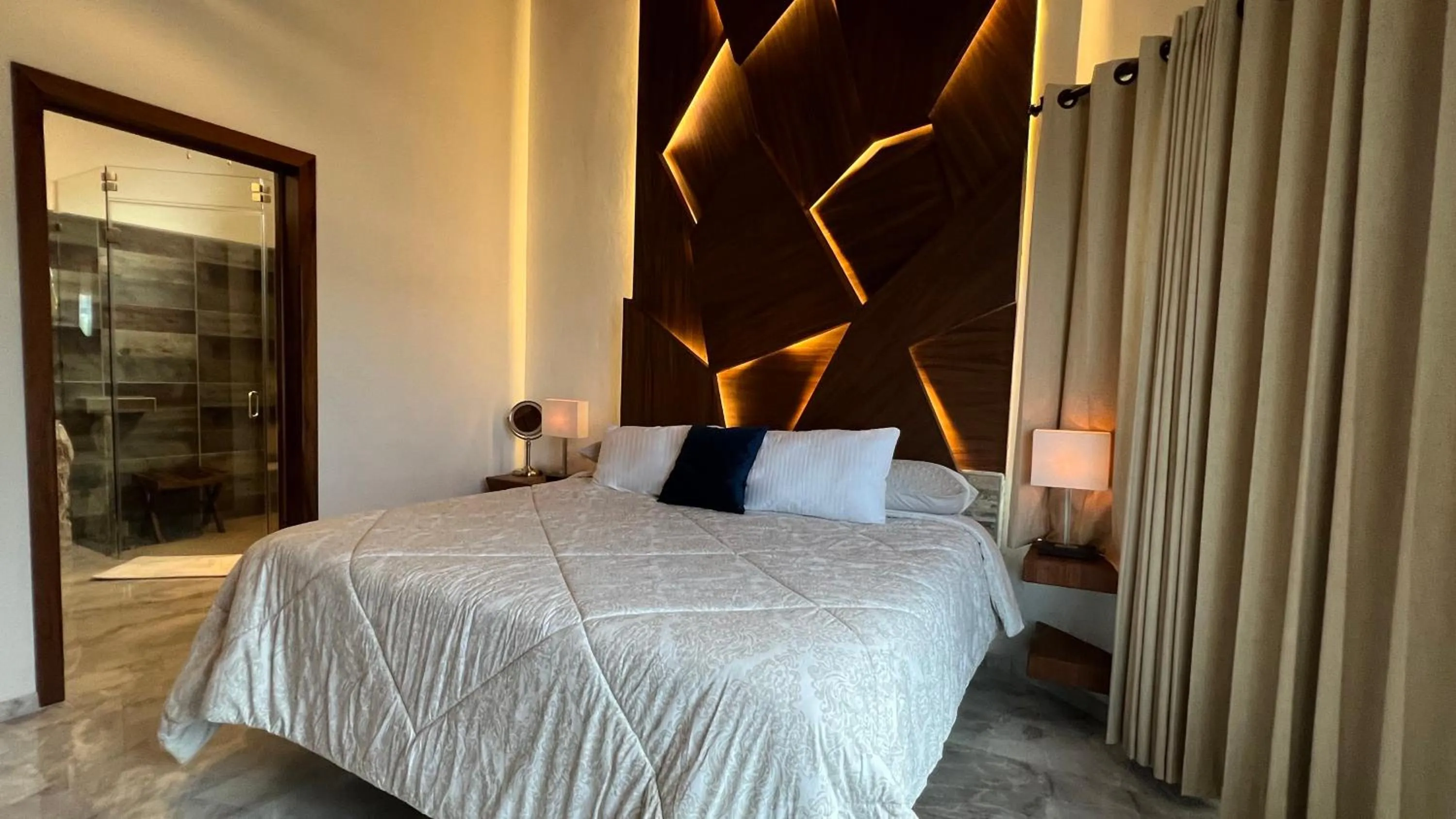 Bedroom in Sunset Island Villas Riviera Nayarit