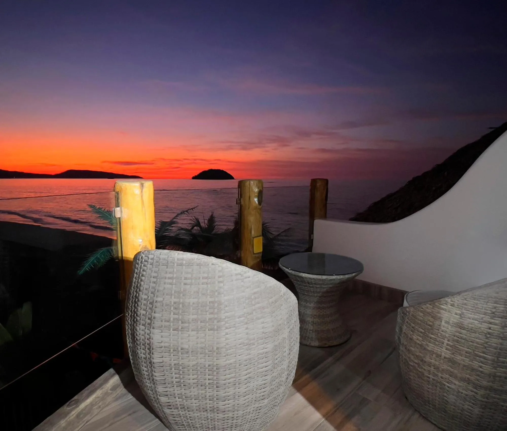 Sea view in Sunset Island Villas Riviera Nayarit