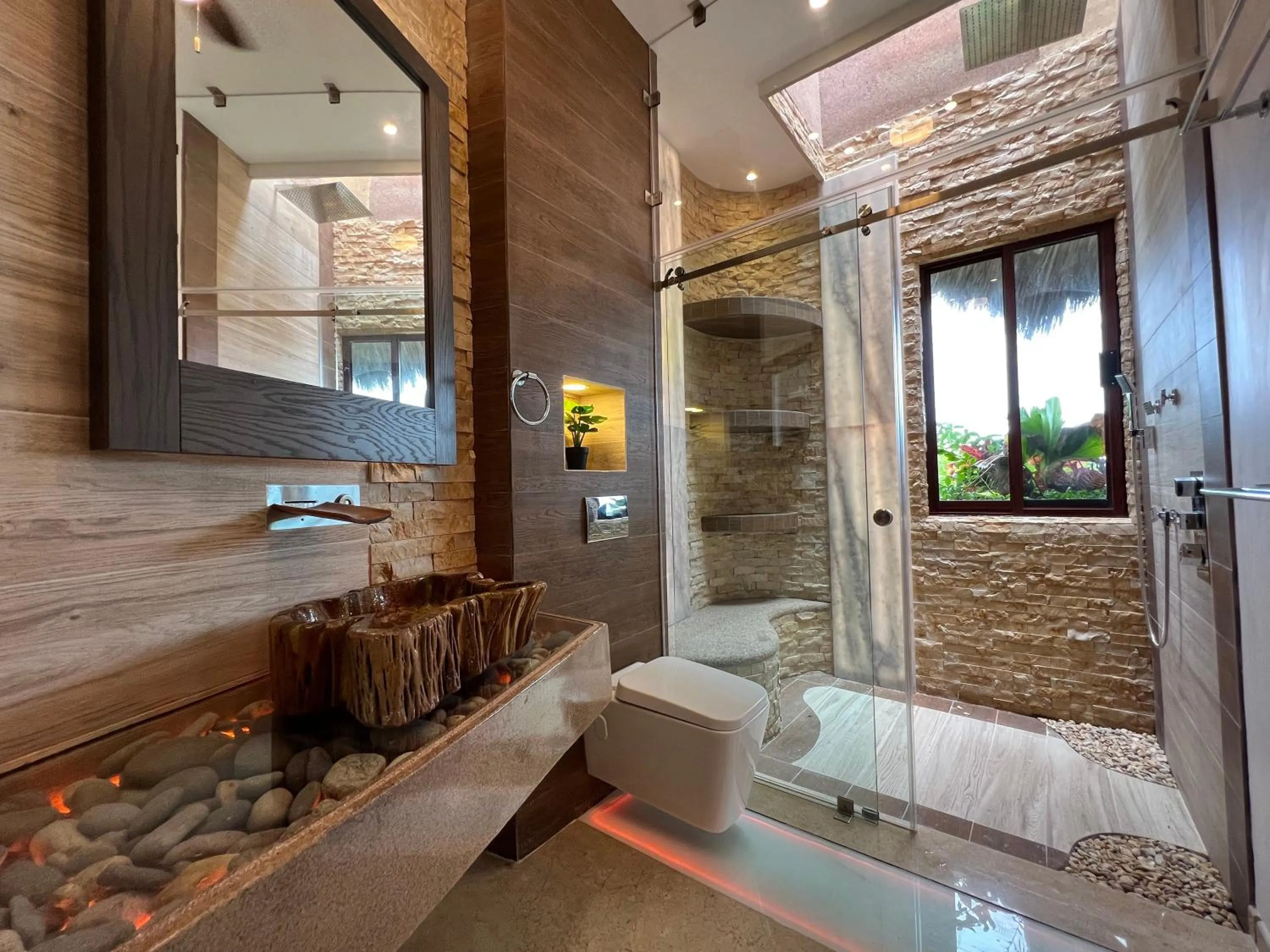 Bathroom in Sunset Island Villas Riviera Nayarit