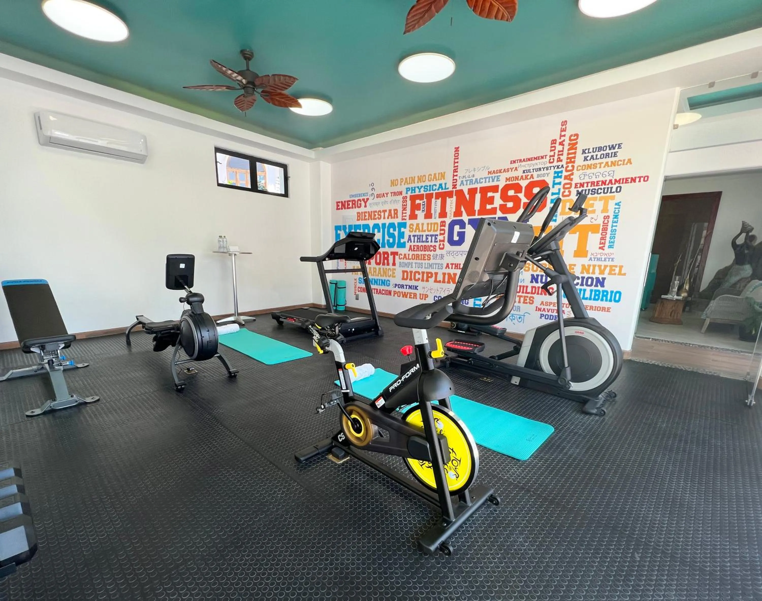 Fitness centre/facilities in Sunset Island Villas Riviera Nayarit
