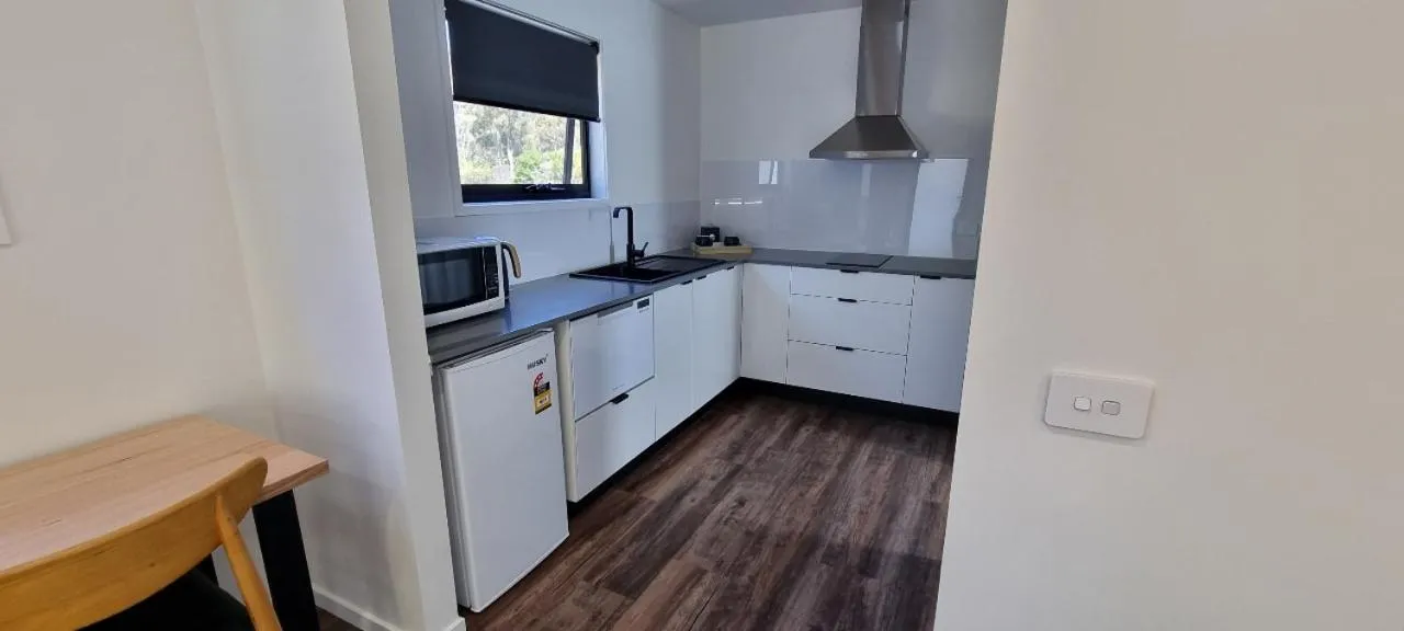 Kitchen or kitchenette in Mt Field Retreat