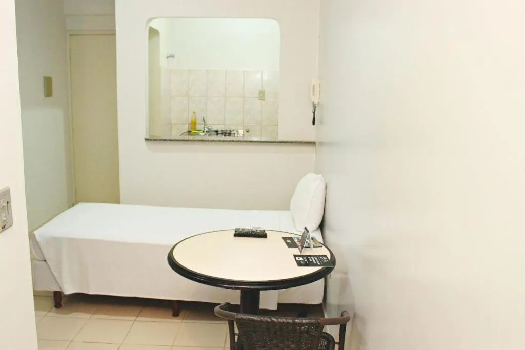 Bed in Bravo Suites São Carlos