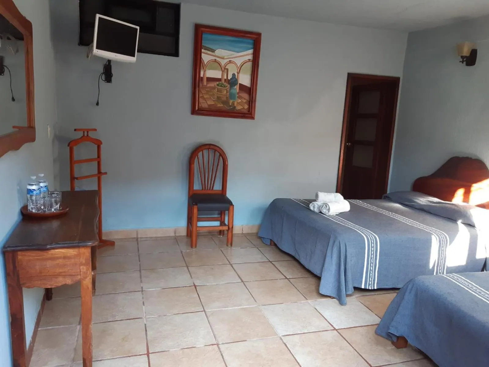 Bed in posada San Alejandro