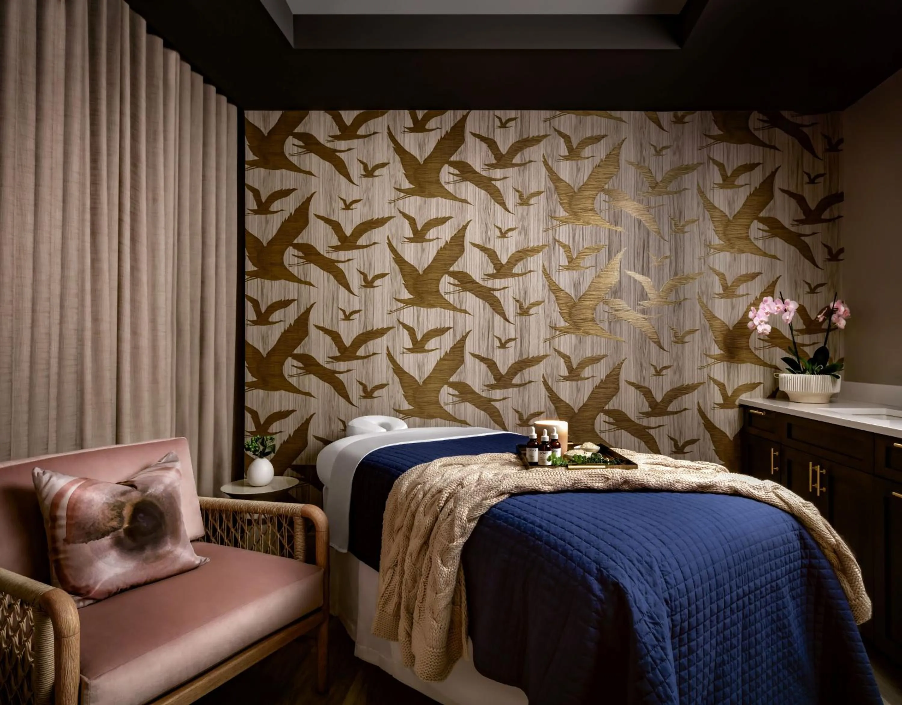 Spa and wellness centre/facilities, Bed in Hotel Hartness