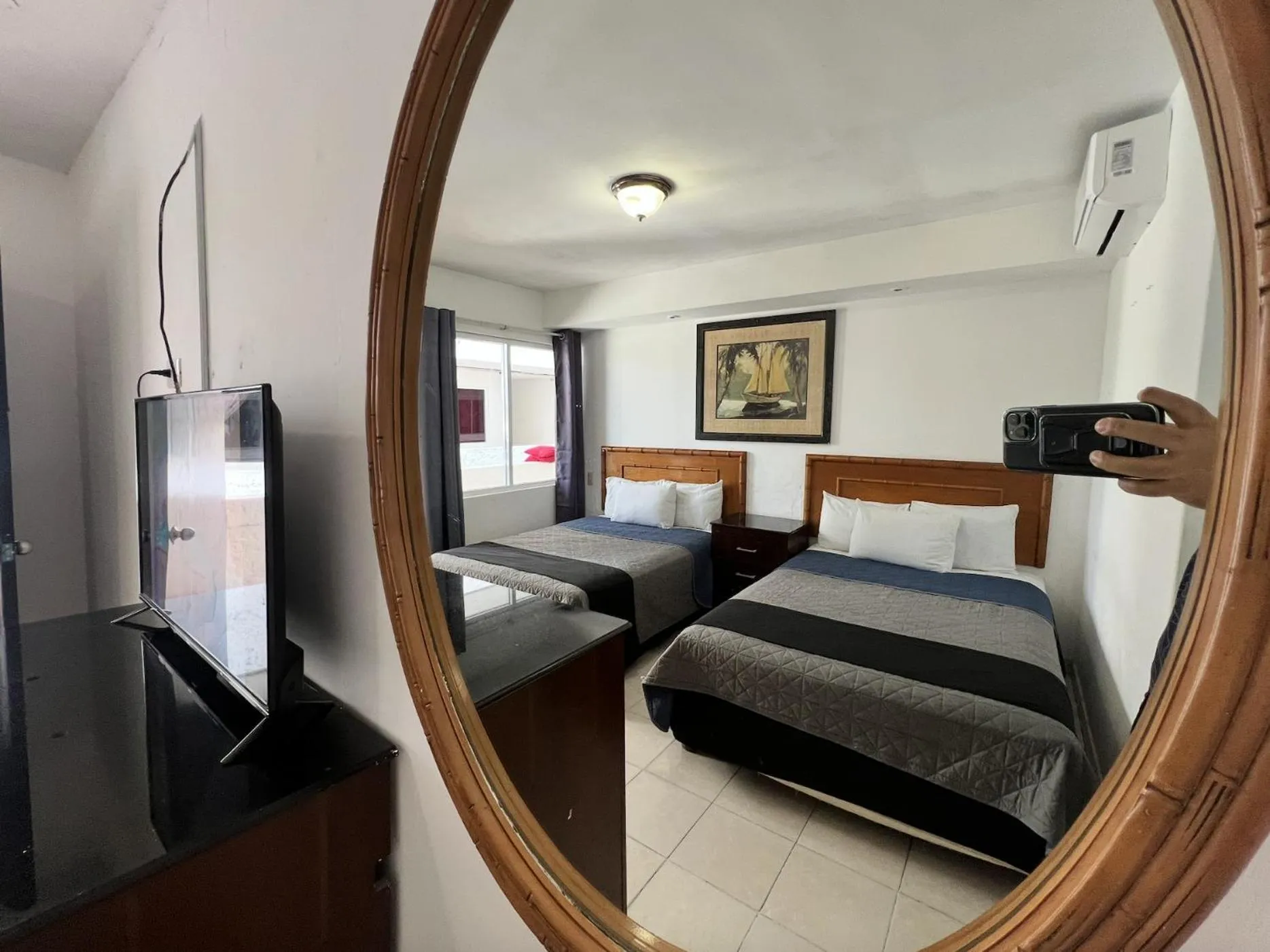 Bed in Hotel Zona Dorada