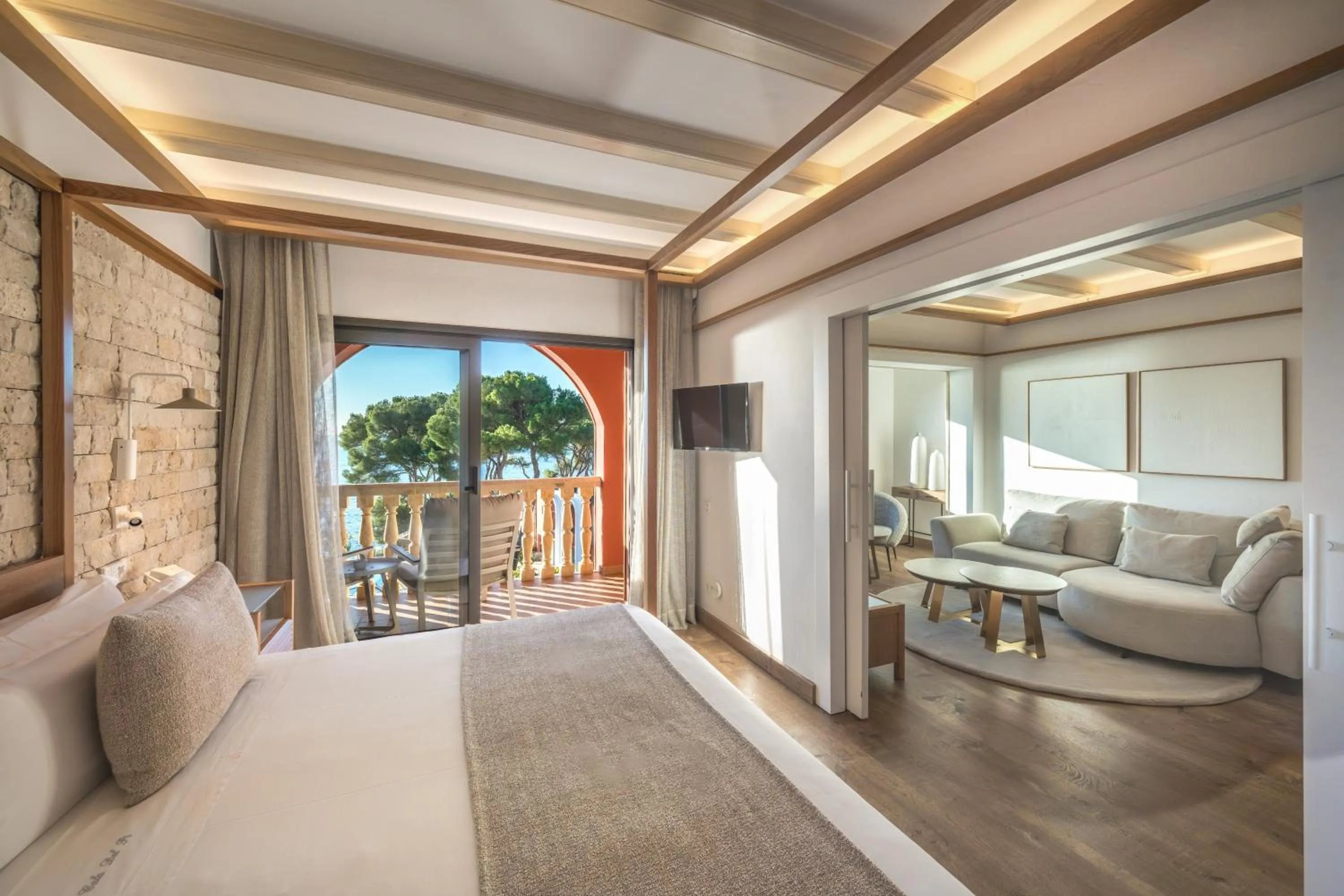 Photo of the whole room, Bed in Hotel Cala del Pi - Adults Only