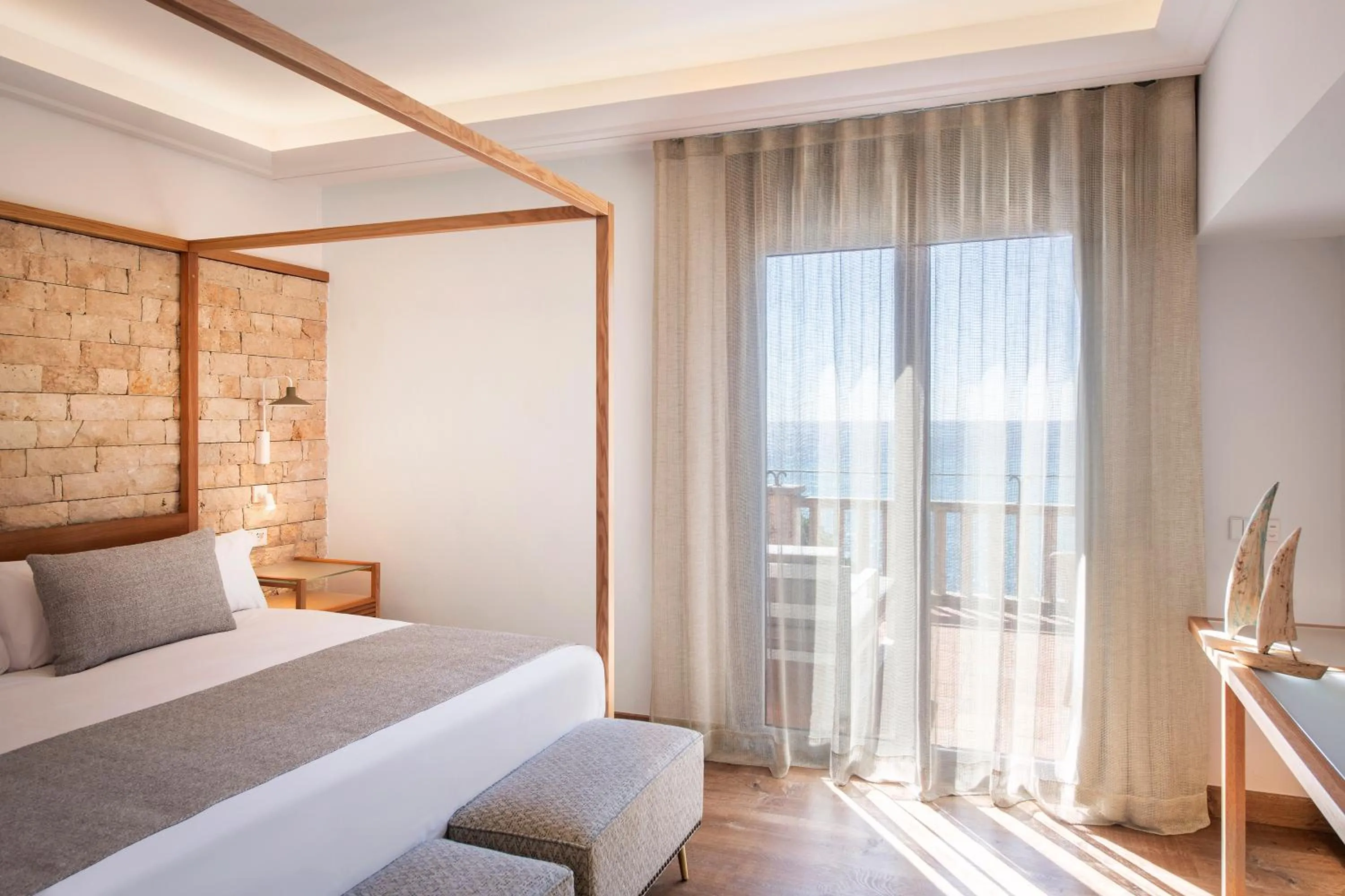 Bed in Hotel Cala del Pi - Adults Only