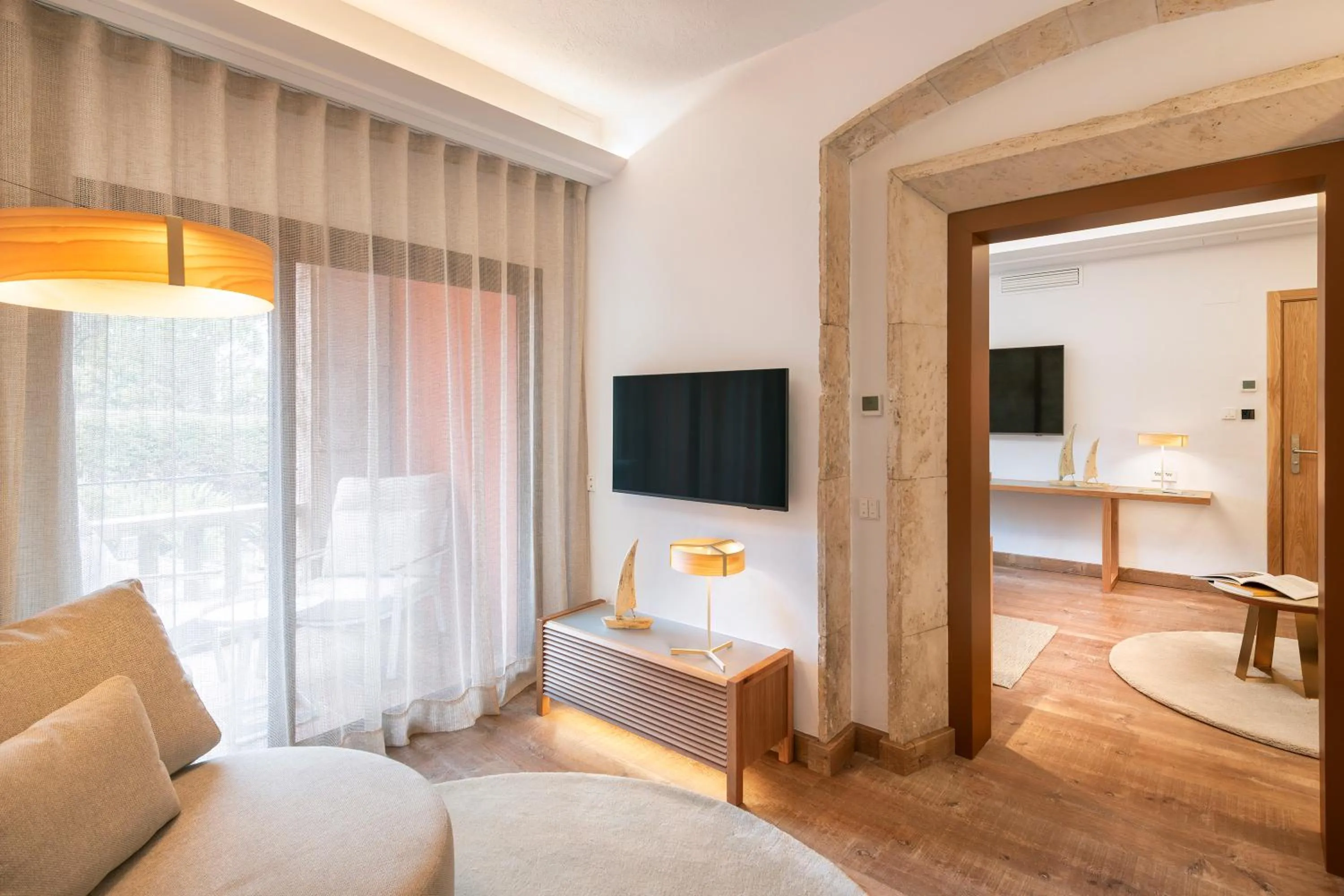 Decorative detail, Bed in Hotel Cala del Pi - Adults Only