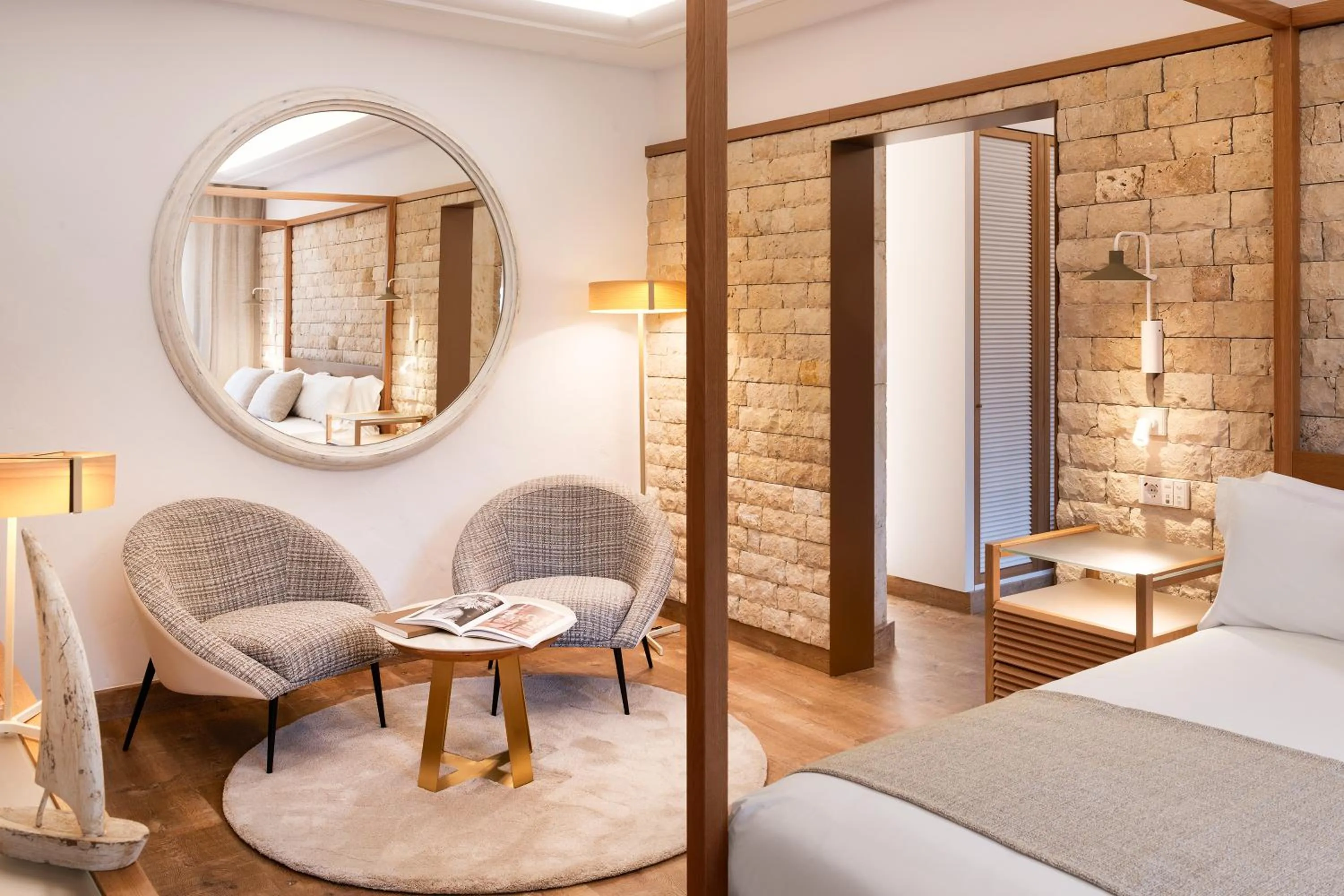 Bed in Hotel Cala del Pi - Adults Only