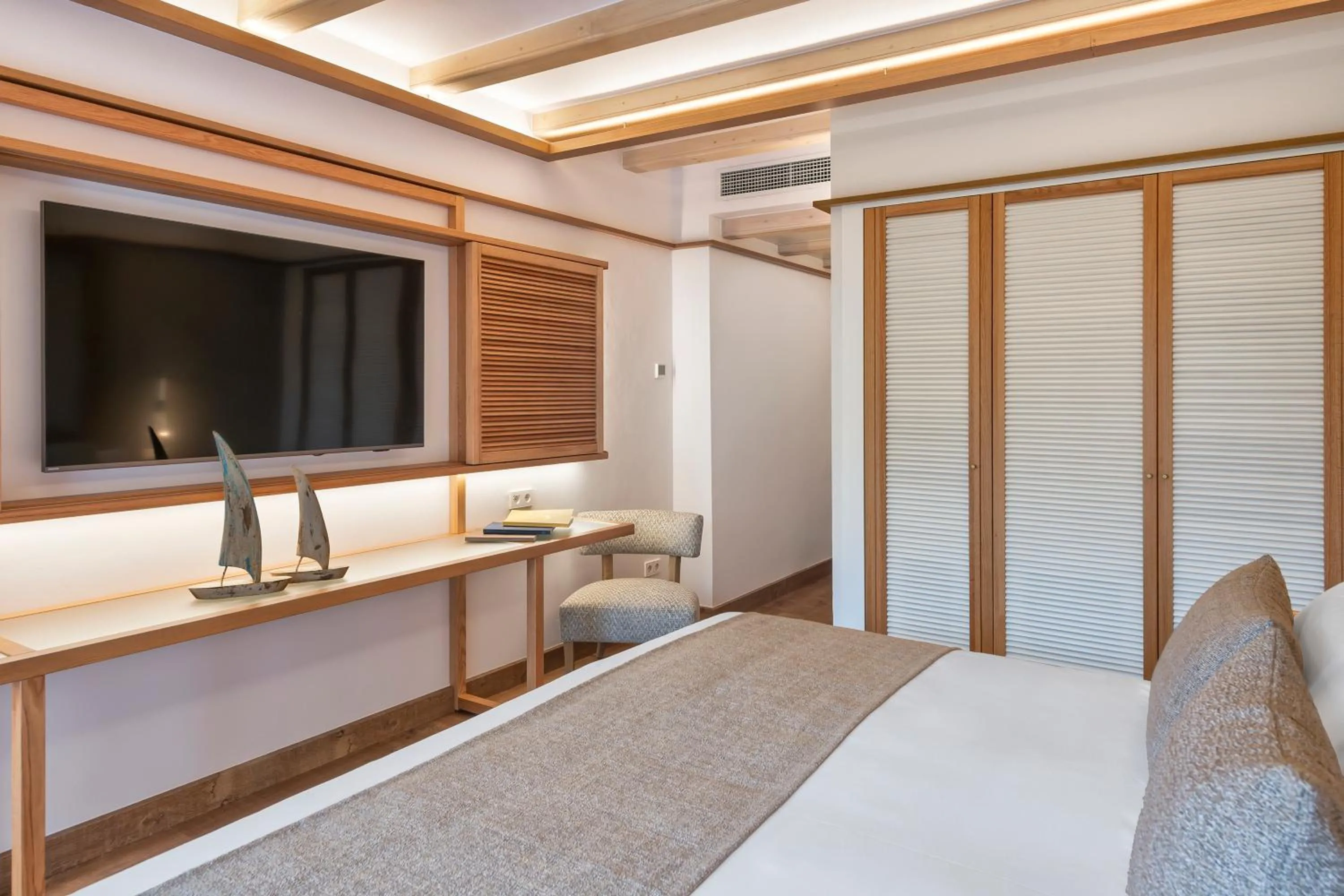 Bed in Hotel Cala del Pi - Adults Only