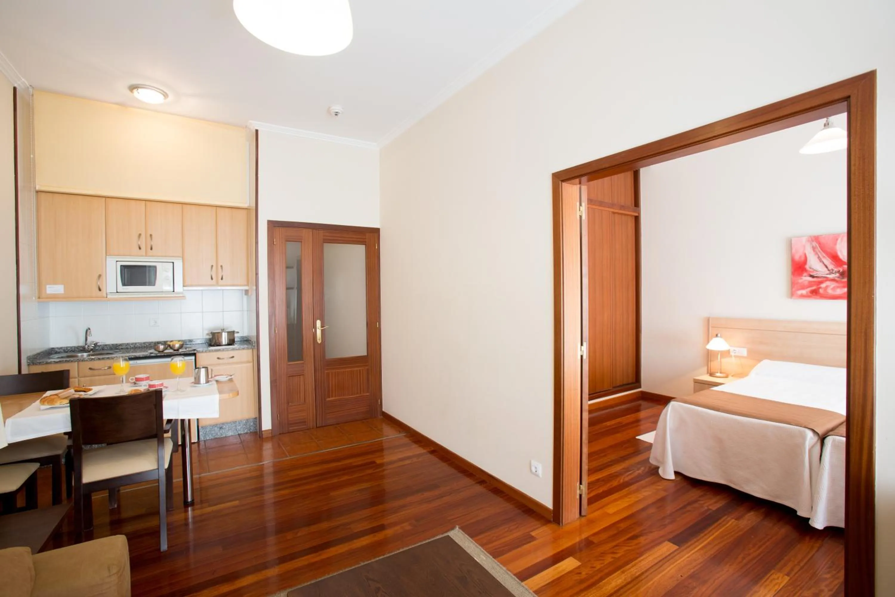 Bed in Hotel Apartamentos Dabarca