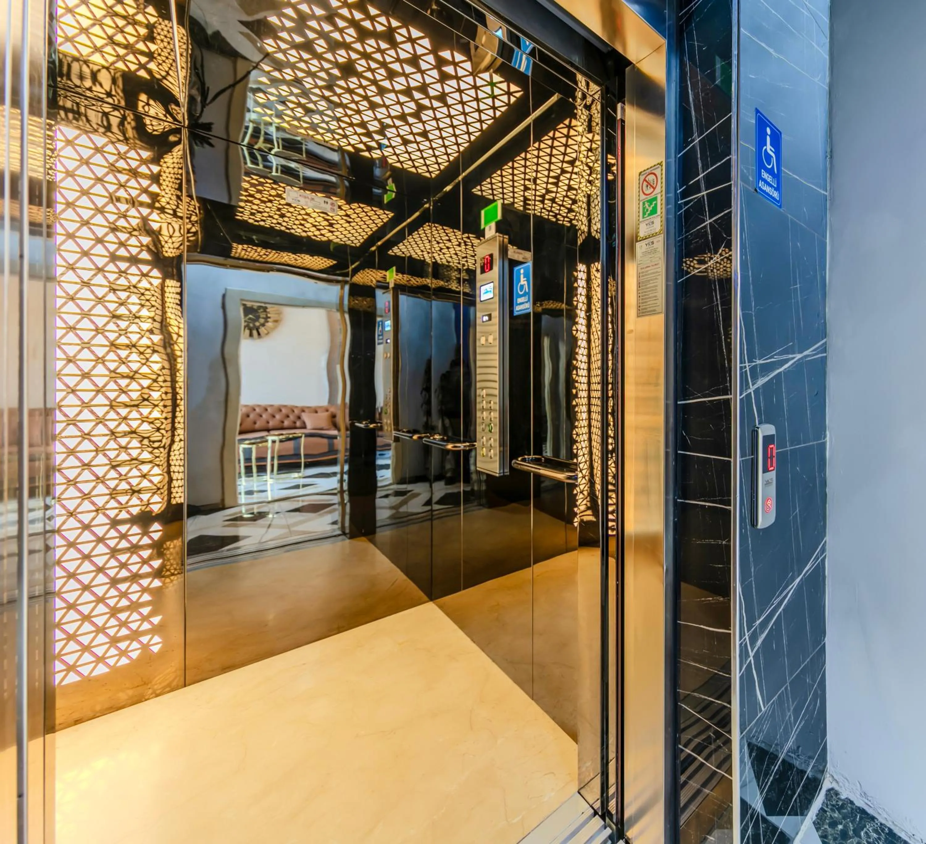 elevator in Med Life Hotel İstanbul Airport