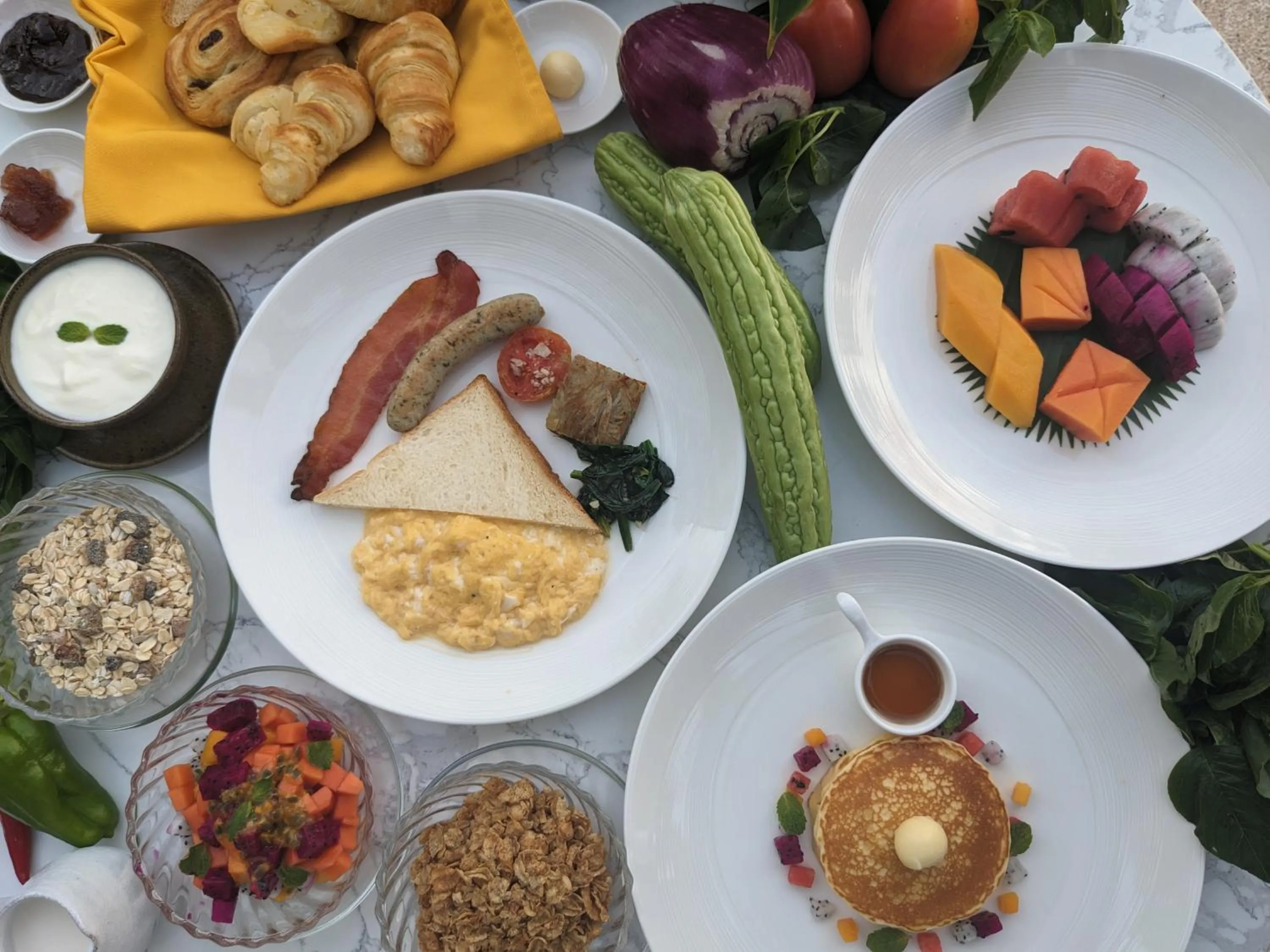 Breakfast in WAKA VILLA Private Pool Resort & Spa - Adults Only