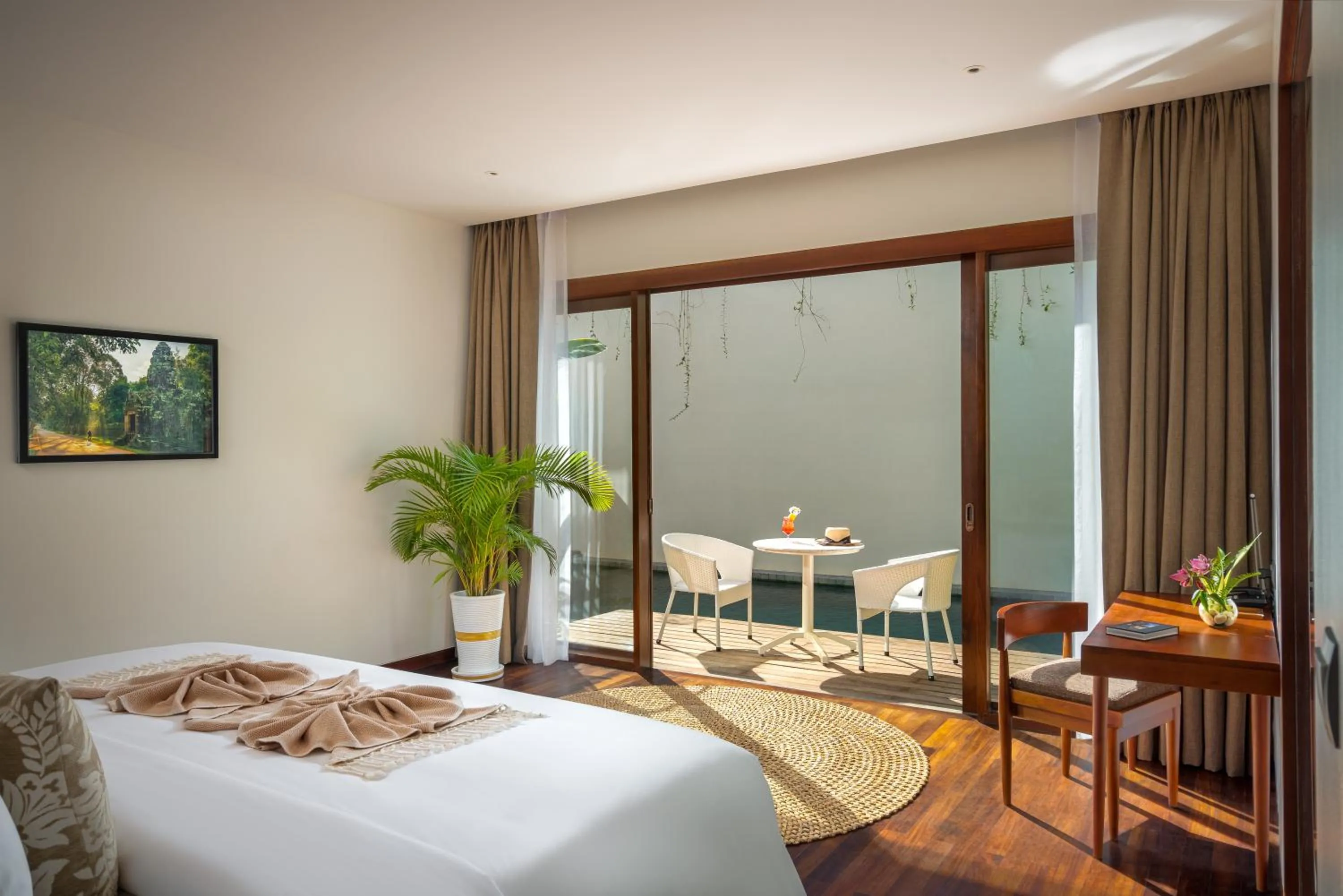 Bedroom, Bed in WAKA VILLA Private Pool Resort & Spa - Adults Only