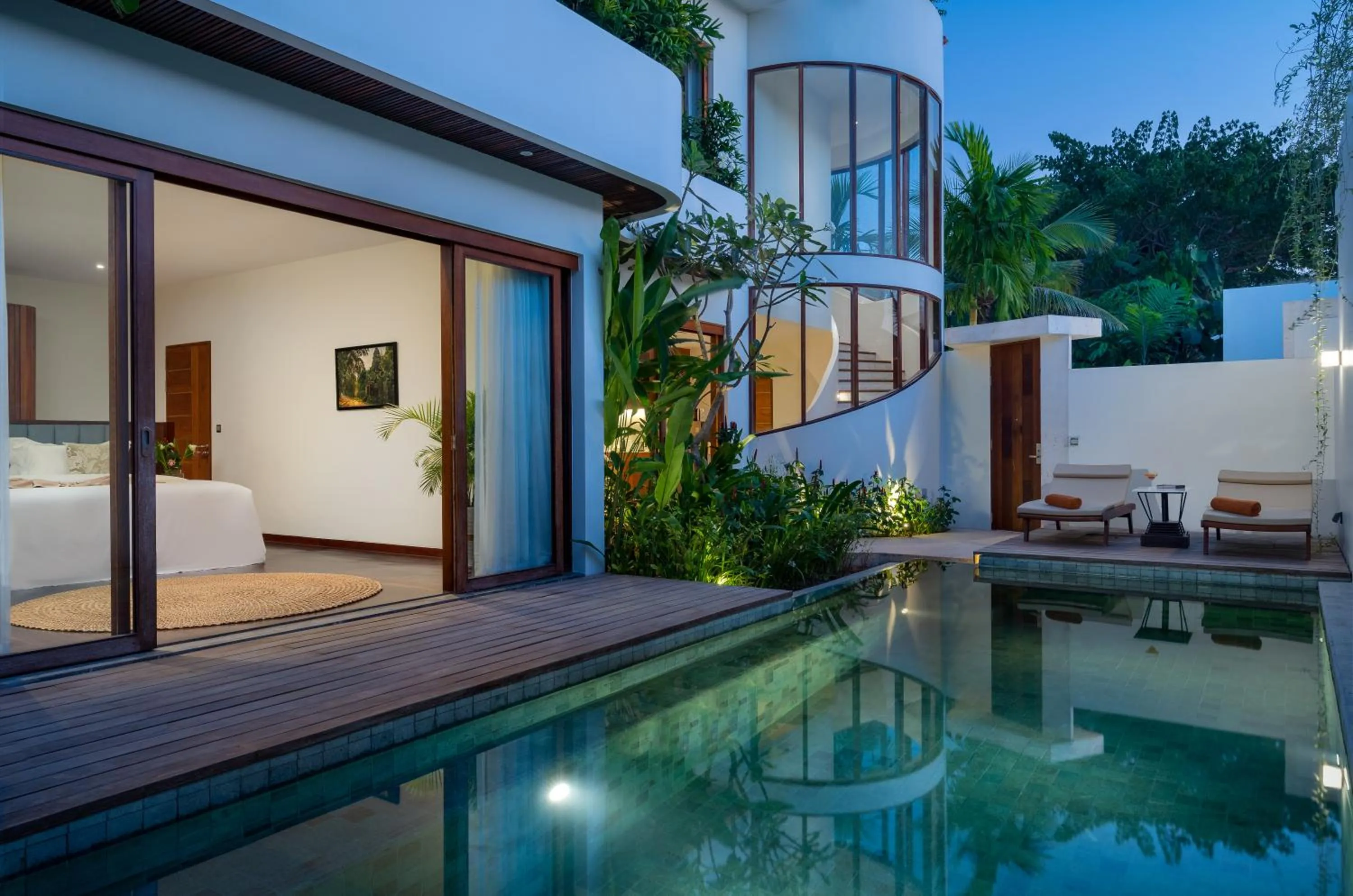 Bedroom in WAKA VILLA Private Pool Resort & Spa - Adults Only