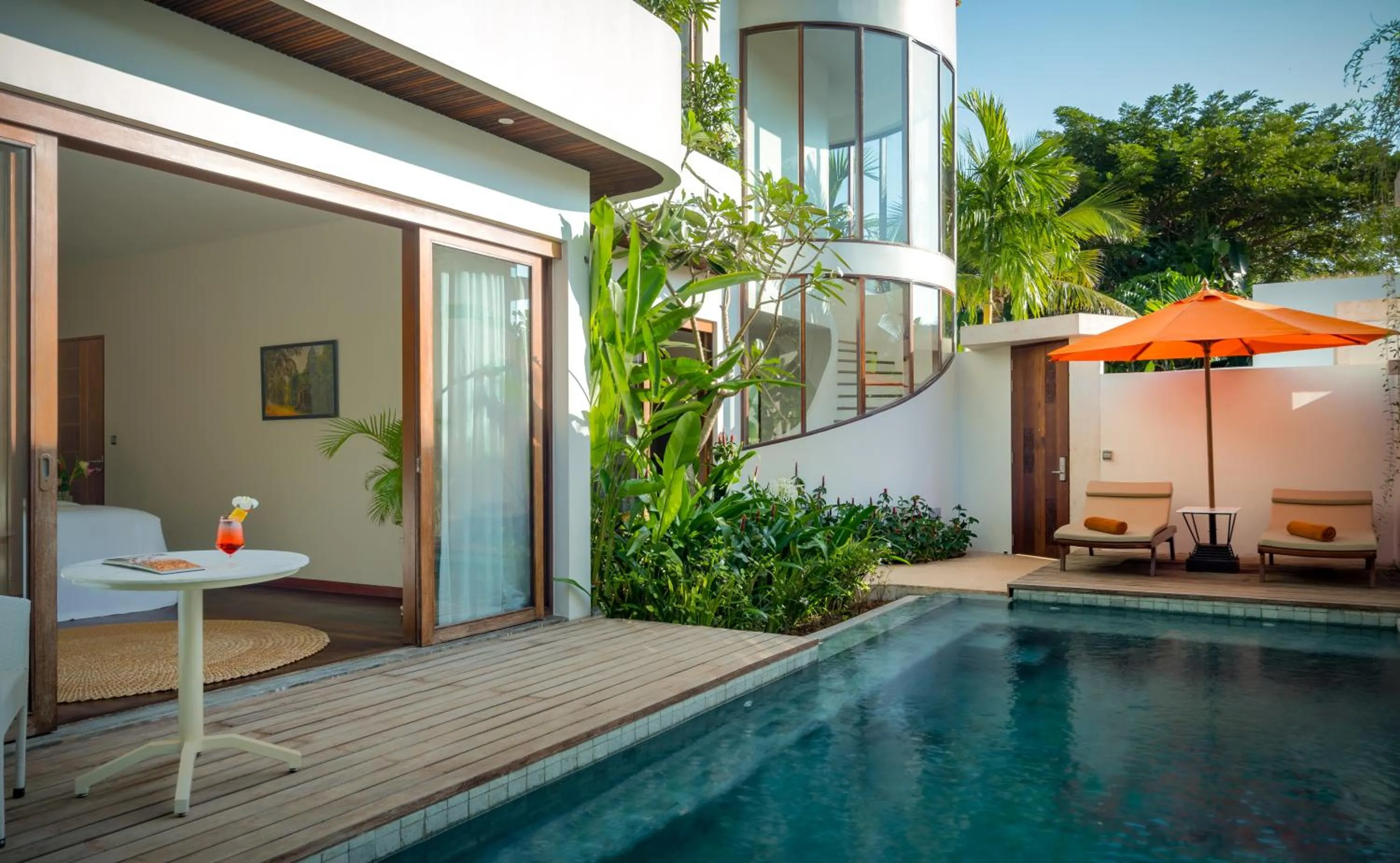 Bedroom in WAKA VILLA Private Pool Resort & Spa - Adults Only