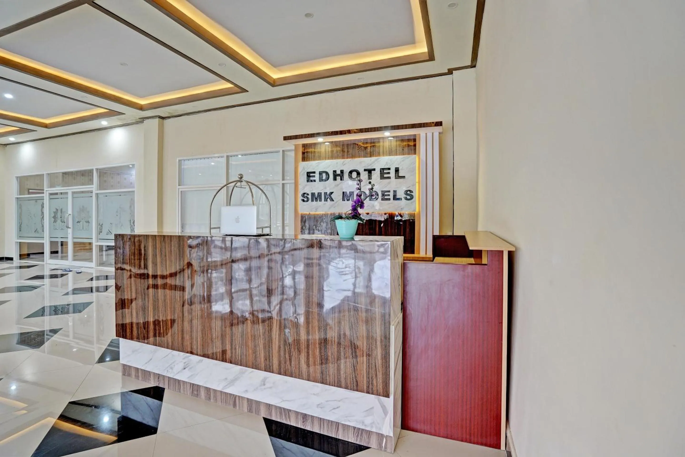 Lobby or reception in OYO 91997 Edhotel Smk Models Syariah
