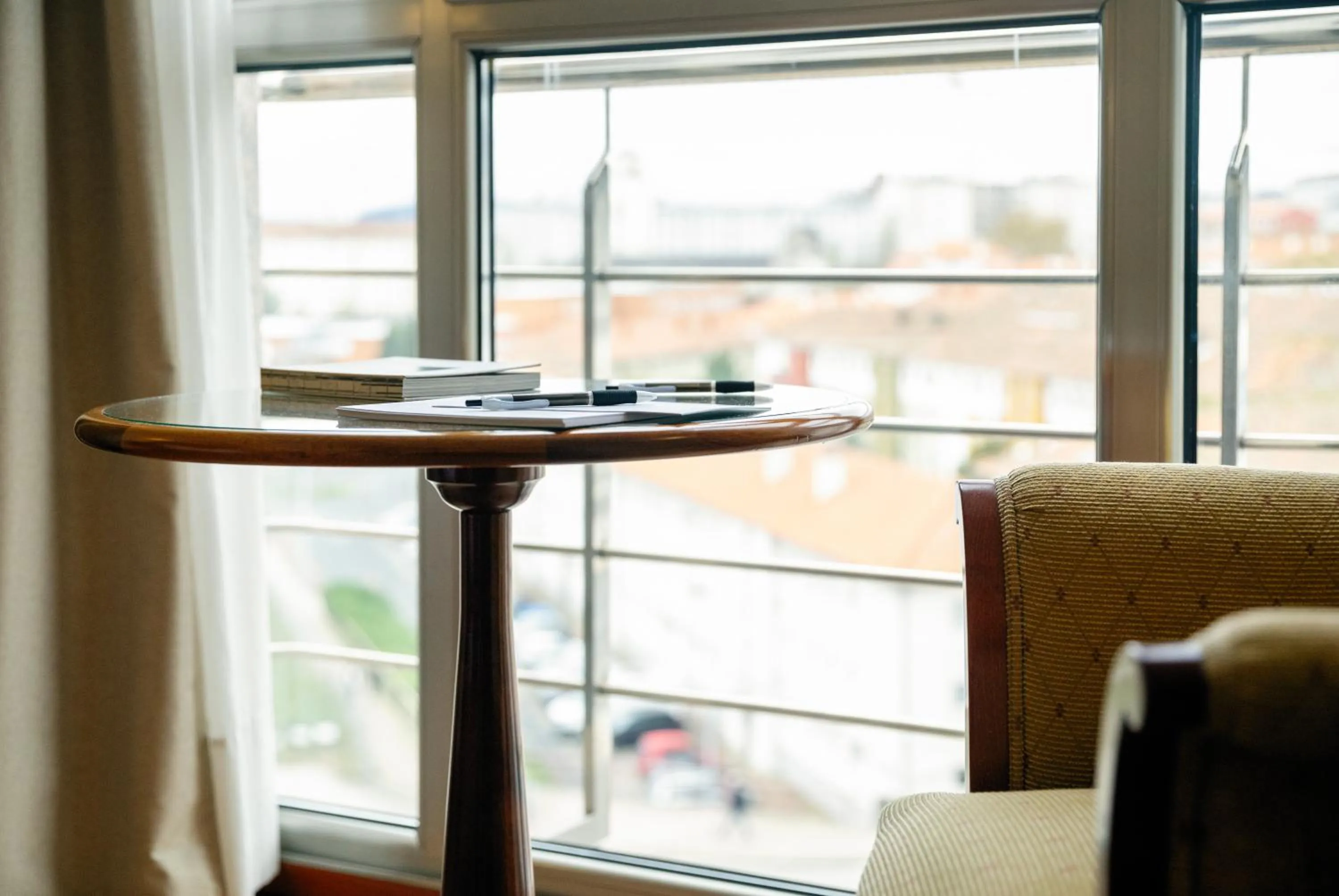Seating area in Gran Hotel de Ferrol